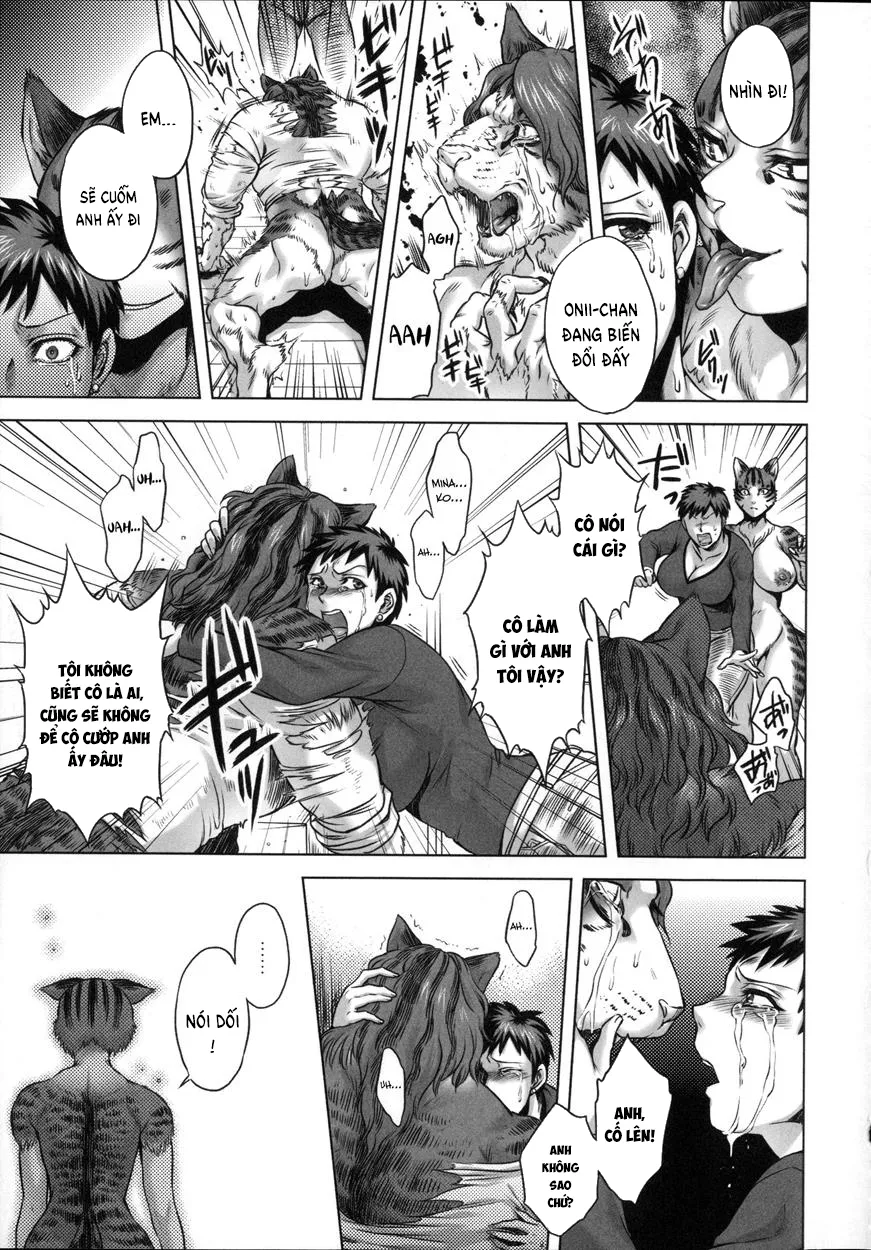 HentaiVN.net - Ảnh 17 - Human-lovers Committee - Chap 4: Animal Family
