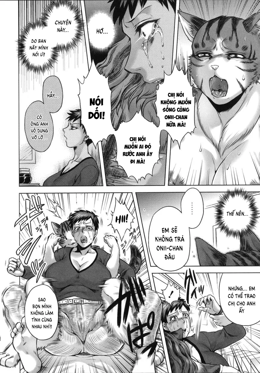 HentaiVN.net - Ảnh 18 - Human-lovers Committee - Chap 4: Animal Family
