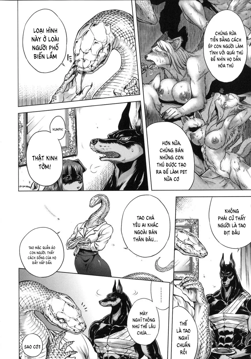 HentaiVN.net - Ảnh 4 - Human-lovers Committee - Chap 6: Chimera