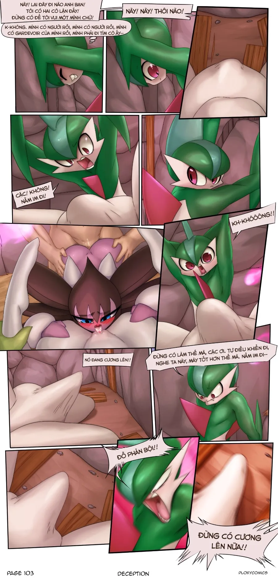 HentaiVN.net - Ảnh 11 - Deception-(Pokemon) - Chap 6: Bắt đầu ăn muối