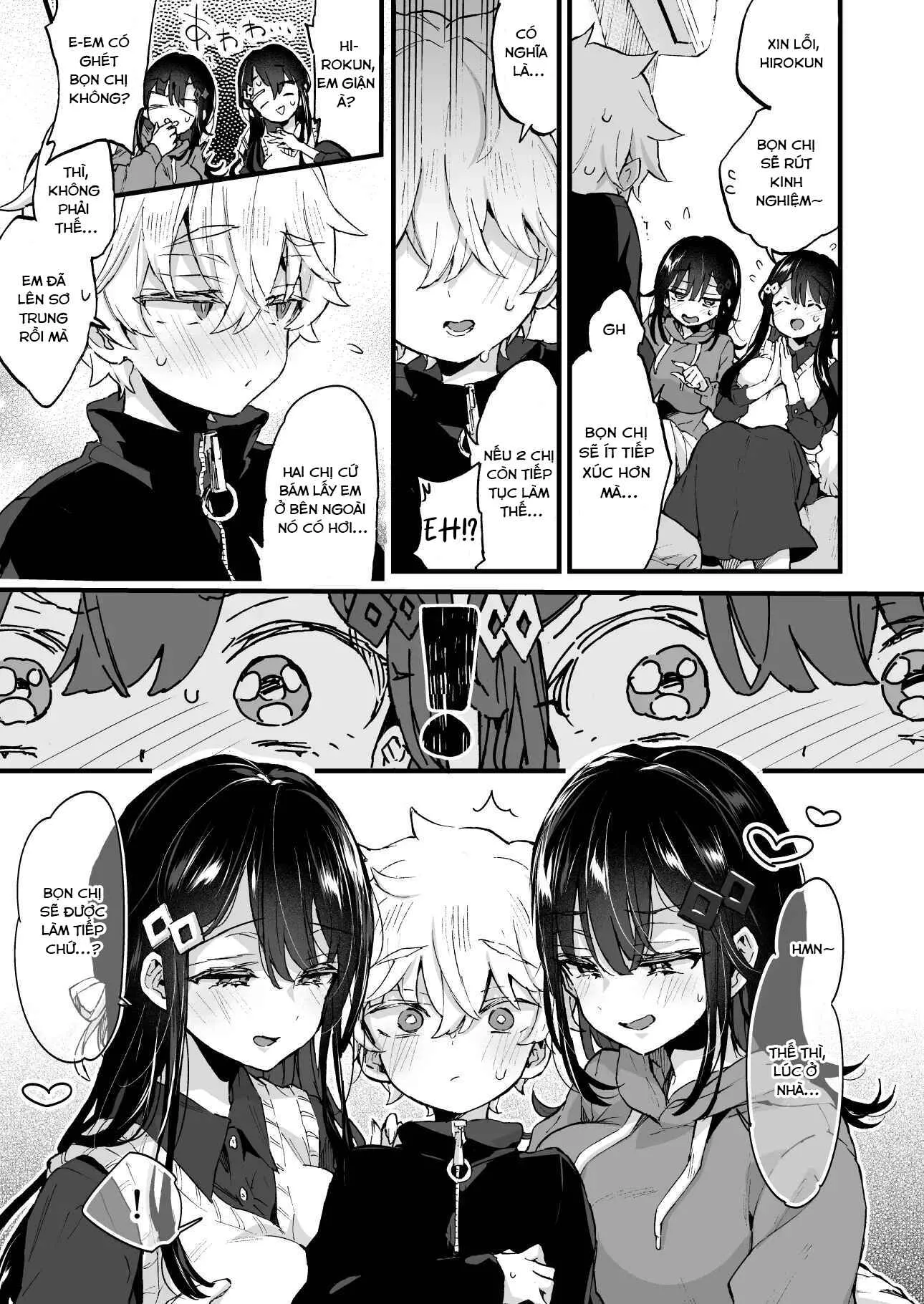 HentaiVN.net - Ảnh 11 - Onee-chan to Yofukashi! - Sếch bé trai siêu gay cấn