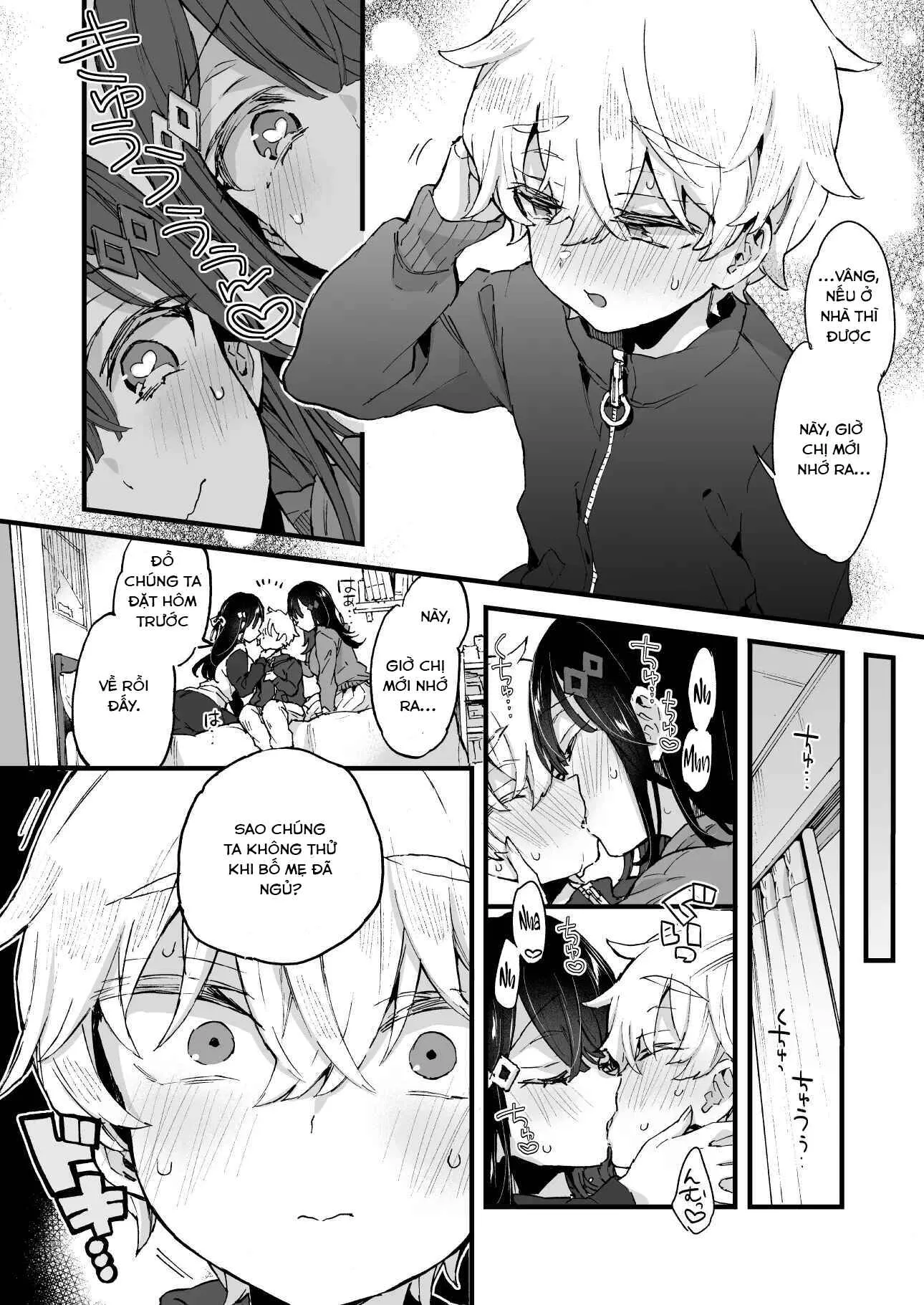 HentaiVN.net - Ảnh 12 - Onee-chan to Yofukashi! - Sếch bé trai siêu gay cấn