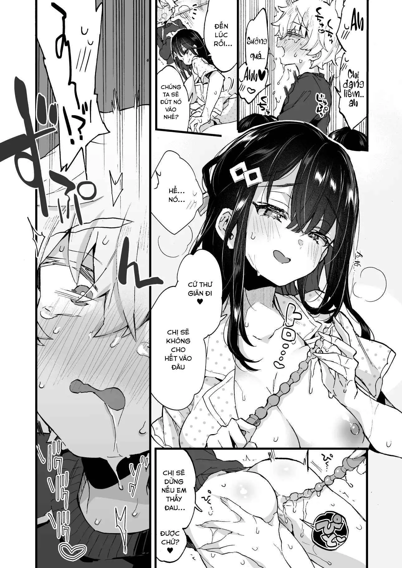 HentaiVN.net - Ảnh 21 - Onee-chan to Yofukashi! - Sếch bé trai siêu gay cấn