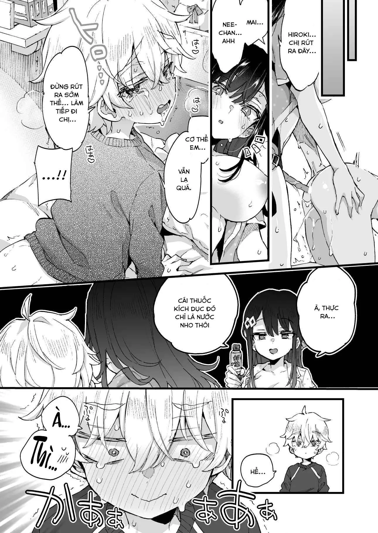 HentaiVN.net - Ảnh 28 - Onee-chan to Yofukashi! - Sếch bé trai siêu gay cấn