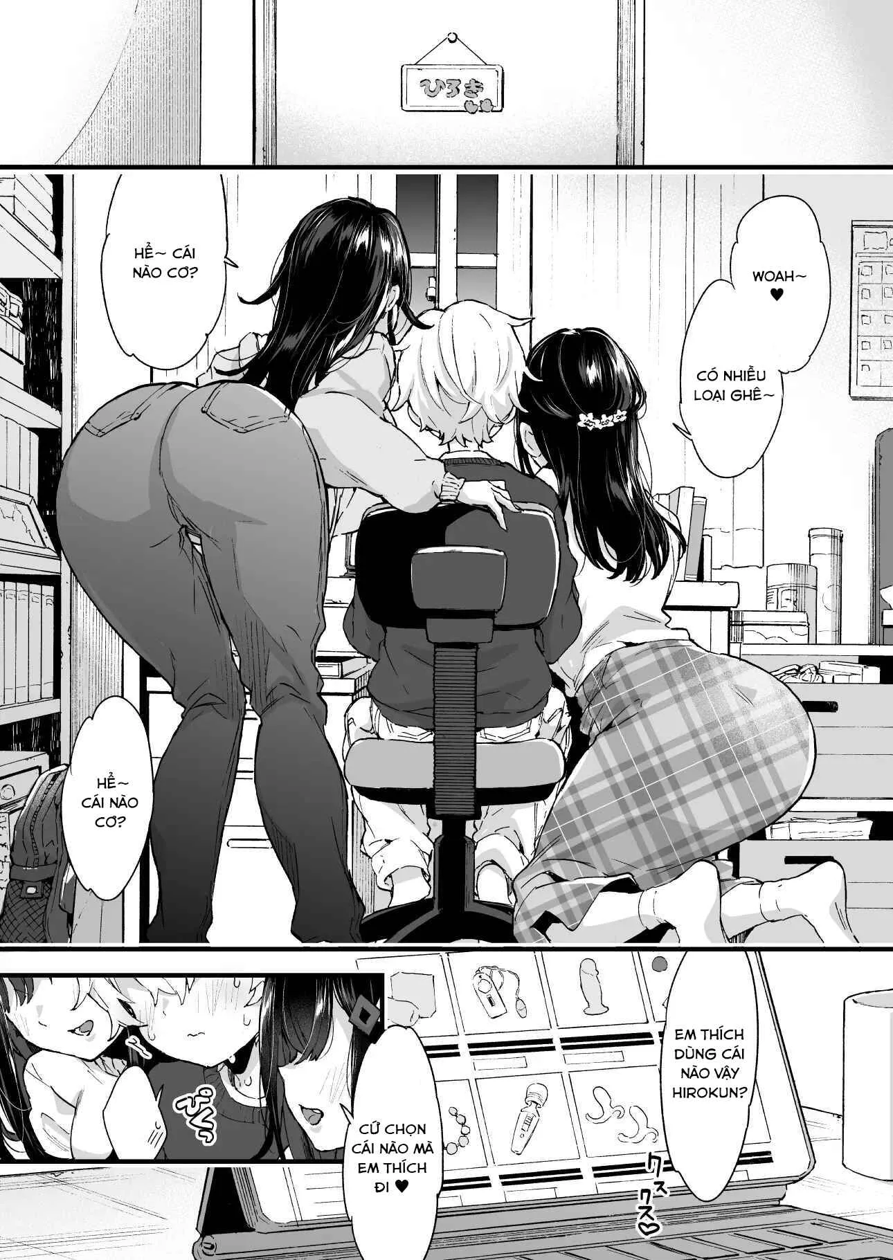 HentaiVN.net - Ảnh 5 - Onee-chan to Yofukashi! - Sếch bé trai siêu gay cấn