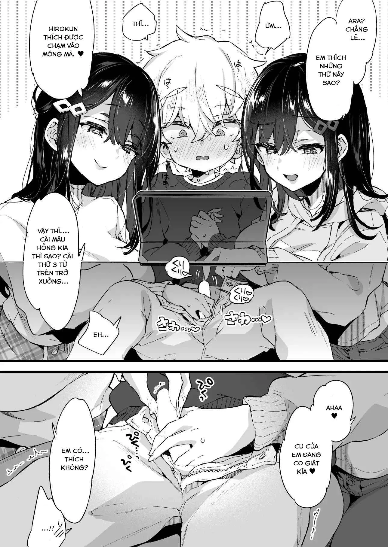 HentaiVN.net - Ảnh 6 - Onee-chan to Yofukashi! - Sếch bé trai siêu gay cấn