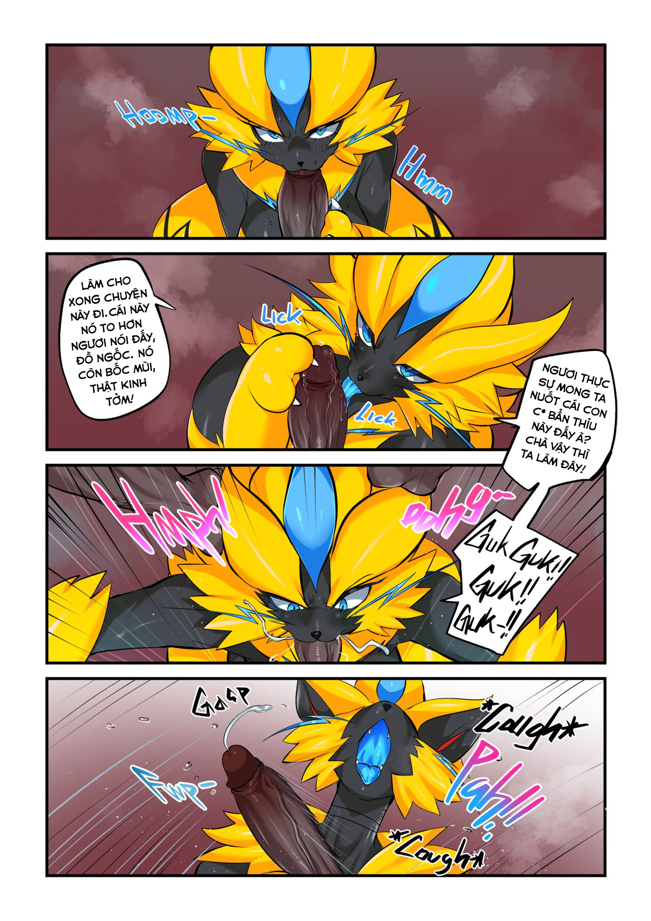 HentaiVN.net - Ảnh 8 - [Lungnut] POQEMON THUNDERCLAPPED (Pokemon) - Oneshot