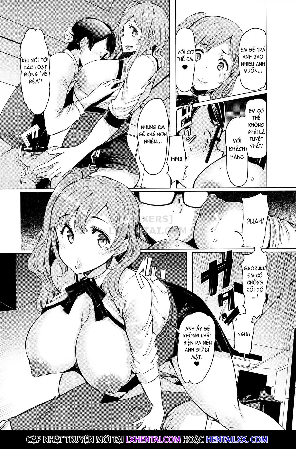 HentaiVN.net - Ảnh 10 - These Housewives Are Too Lewd I Can't Help It! [Hitozuma Ga Ero Sugite Shigoto Ni Naranai!] - Chap 1