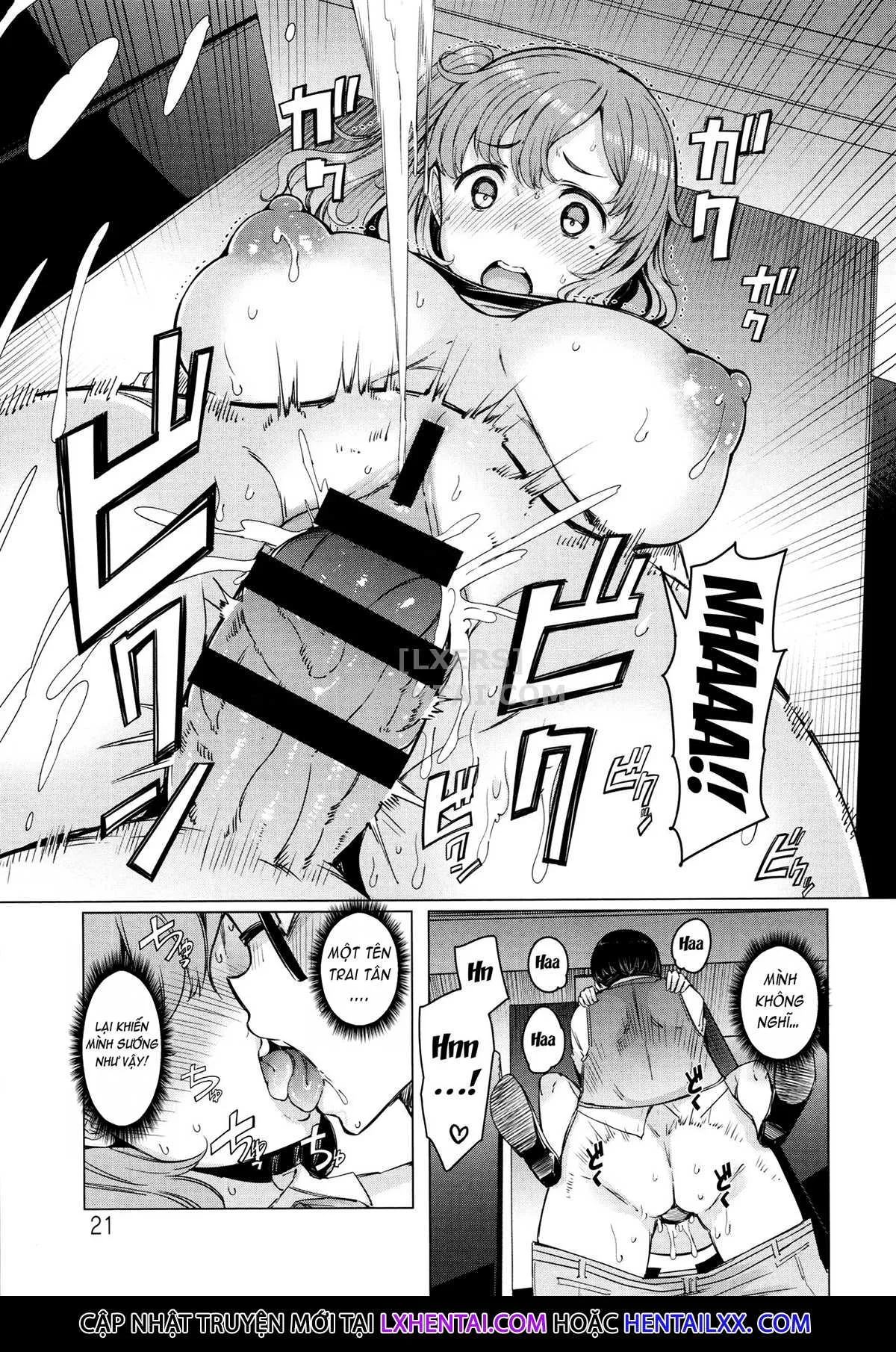 HentaiVN.net - Ảnh 21 - These Housewives Are Too Lewd I Can't Help It! [Hitozuma Ga Ero Sugite Shigoto Ni Naranai!] - Chap 1