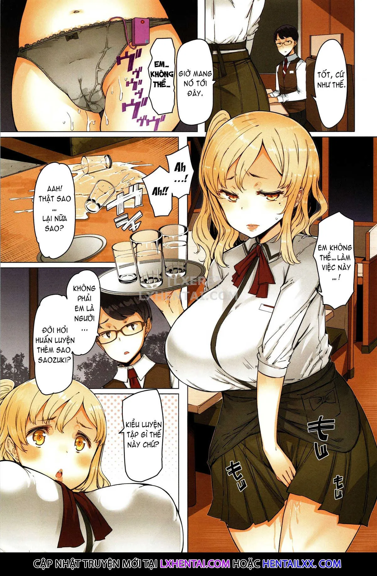HentaiVN.net - Ảnh 3 - These Housewives Are Too Lewd I Can't Help It! [Hitozuma Ga Ero Sugite Shigoto Ni Naranai!] - Chap 1