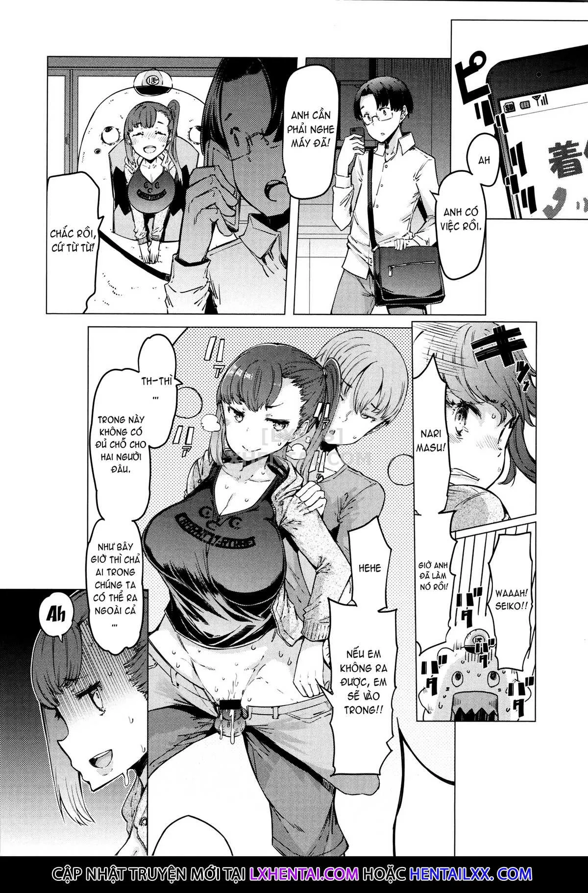HentaiVN.net - Ảnh 11 - These Housewives Are Too Lewd I Can't Help It! [Hitozuma Ga Ero Sugite Shigoto Ni Naranai!] - Chap 2