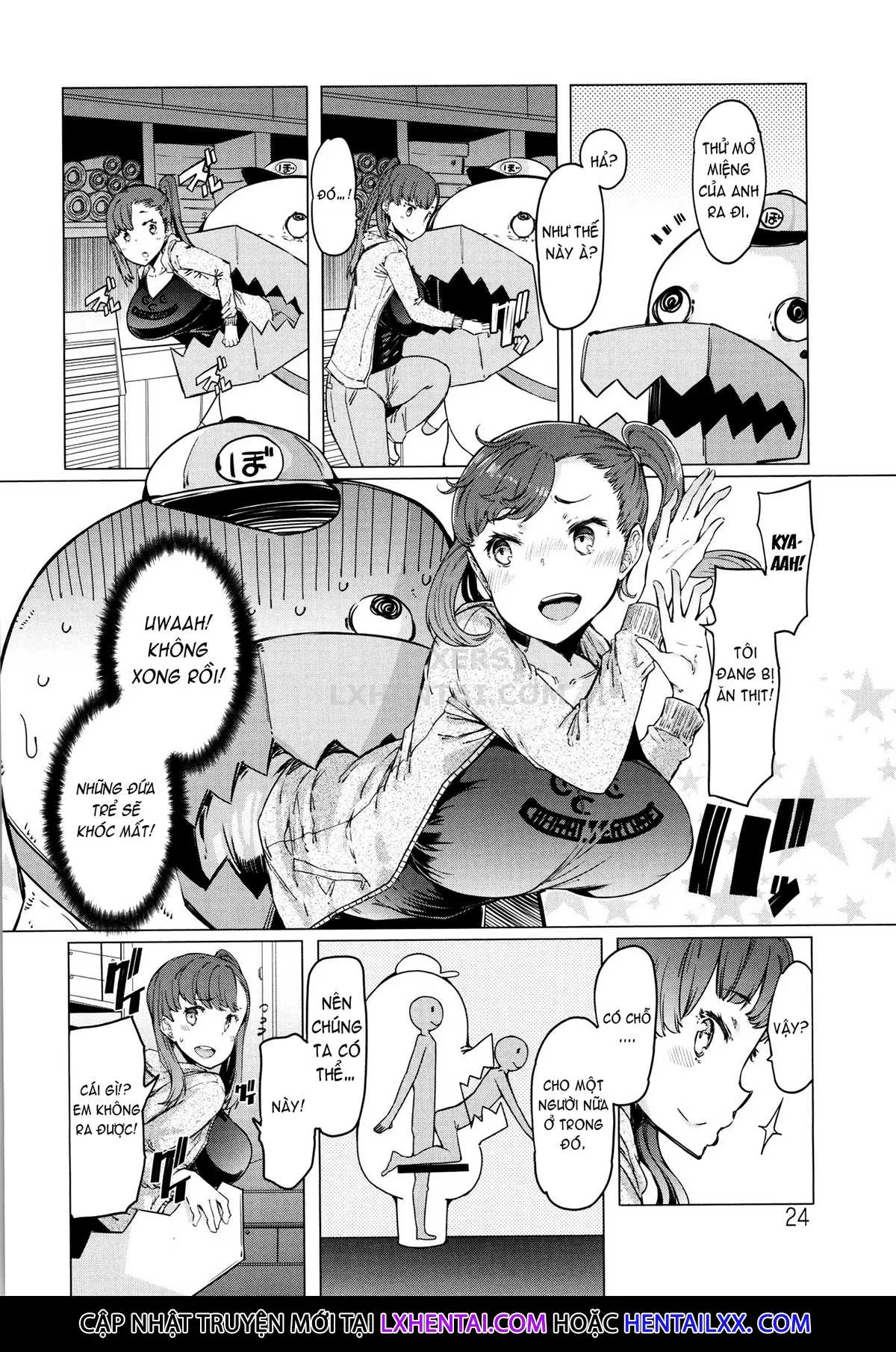 HentaiVN.net - Ảnh 3 - These Housewives Are Too Lewd I Can't Help It! [Hitozuma Ga Ero Sugite Shigoto Ni Naranai!] - Chap 2