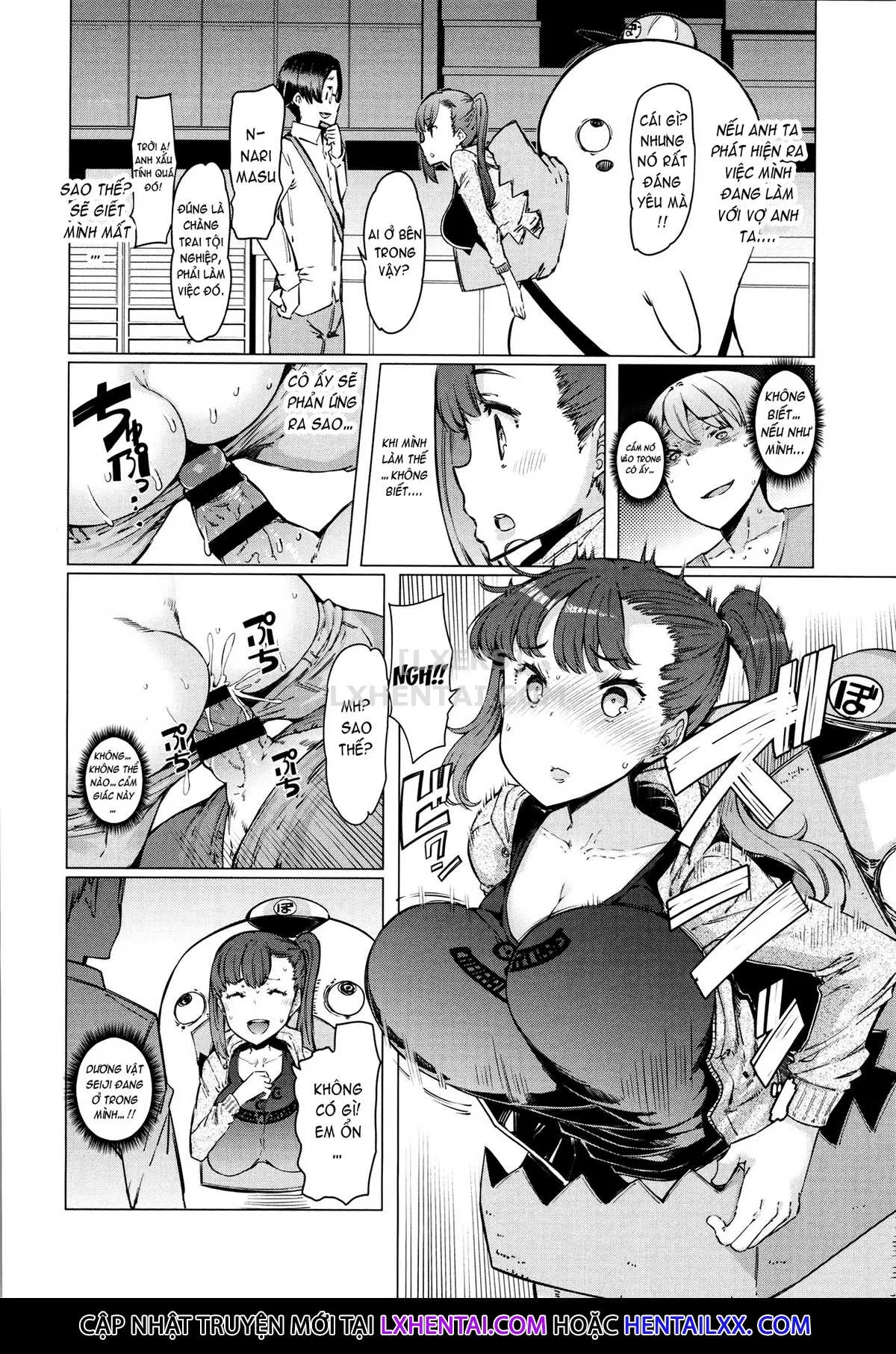 HentaiVN.net - Ảnh 7 - These Housewives Are Too Lewd I Can't Help It! [Hitozuma Ga Ero Sugite Shigoto Ni Naranai!] - Chap 2