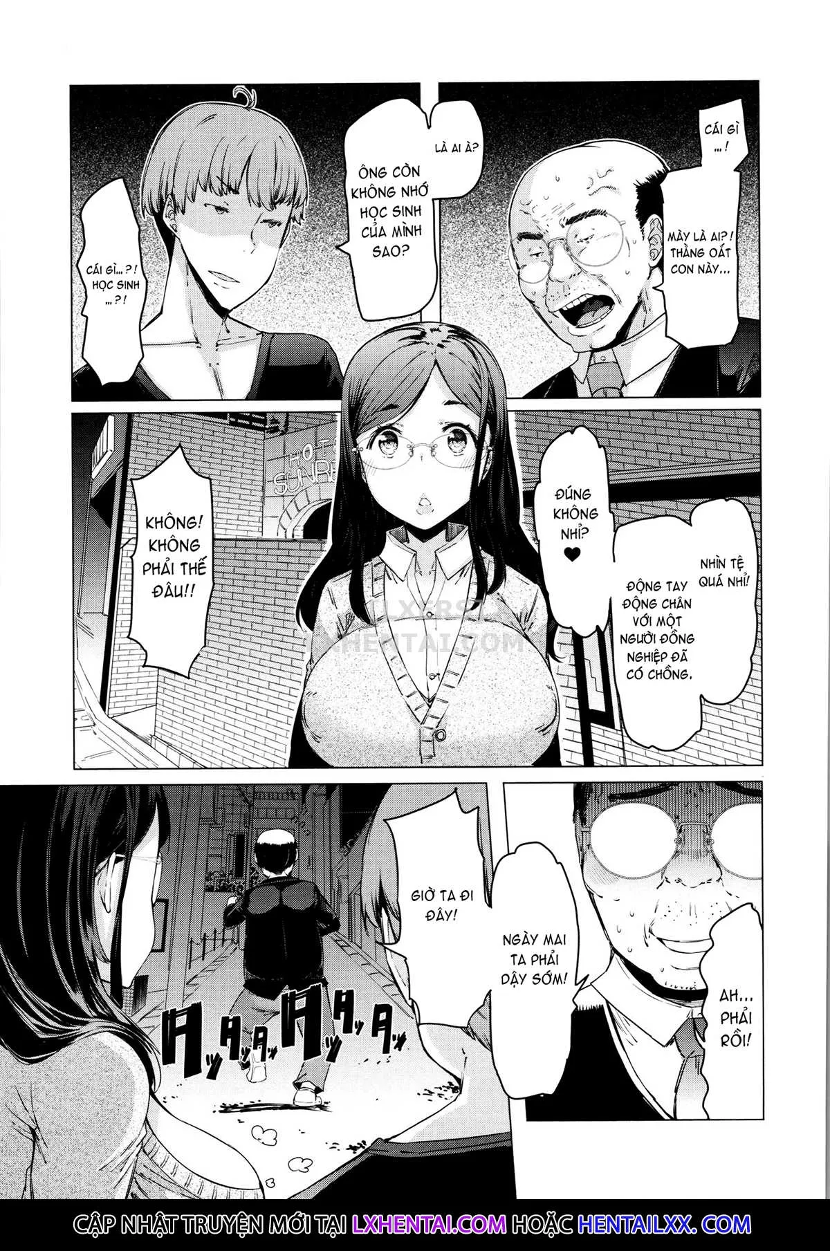 HentaiVN.net - Ảnh 8 - These Housewives Are Too Lewd I Can't Help It! [Hitozuma Ga Ero Sugite Shigoto Ni Naranai!] - Chap 3