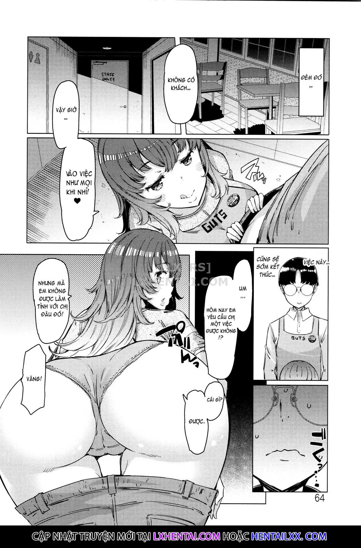 HentaiVN.net - Ảnh 7 - These Housewives Are Too Lewd I Can't Help It! [Hitozuma Ga Ero Sugite Shigoto Ni Naranai!] - Chap 4