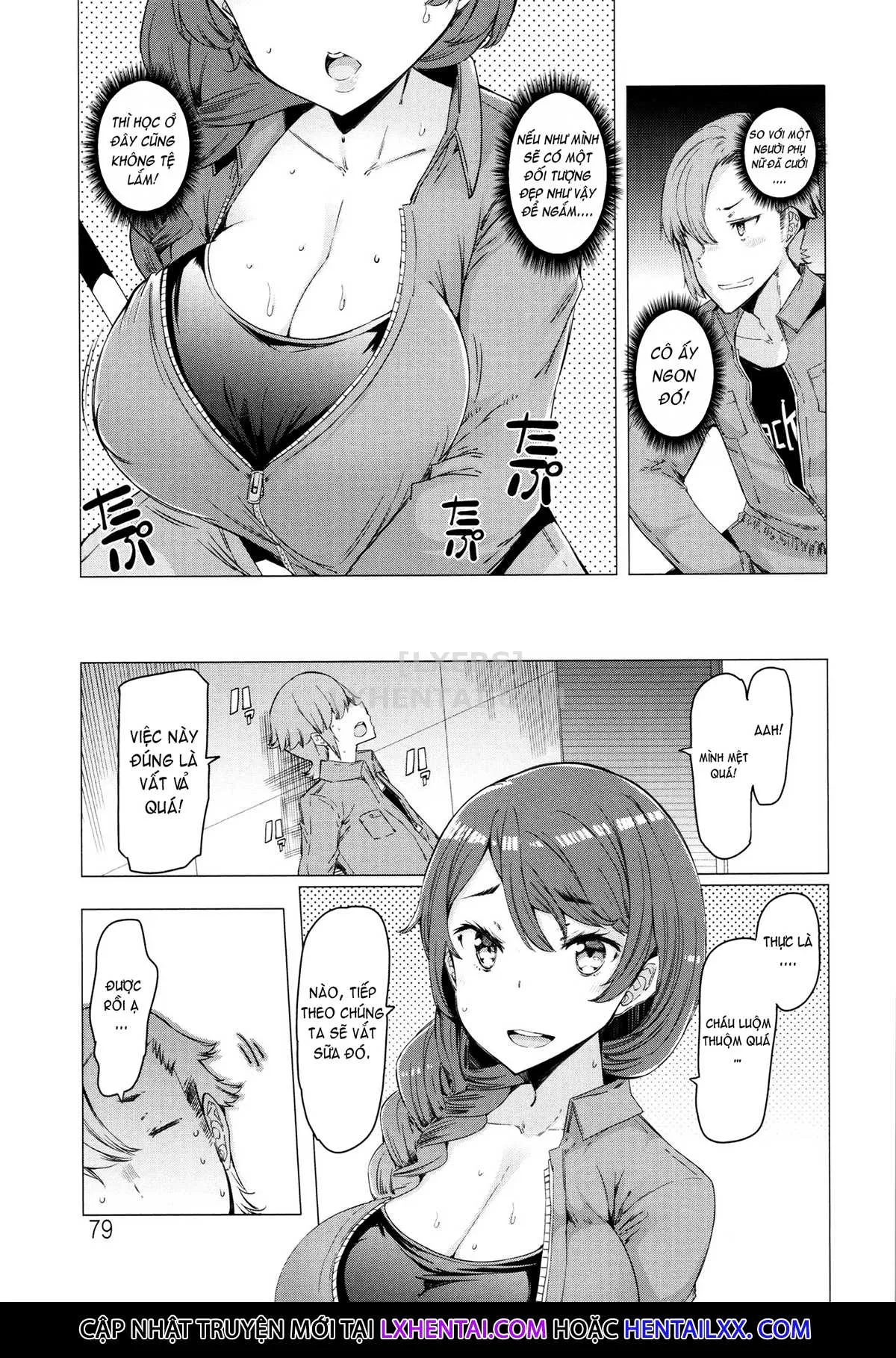 HentaiVN.net - Ảnh 4 - These Housewives Are Too Lewd I Can't Help It! [Hitozuma Ga Ero Sugite Shigoto Ni Naranai!] - Chap 5