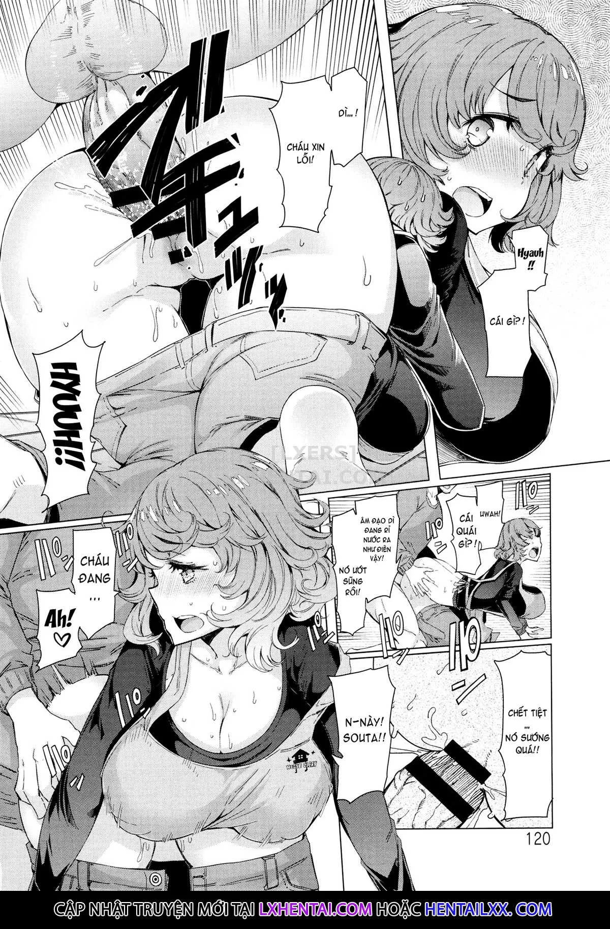 HentaiVN.net - Ảnh 9 - These Housewives Are Too Lewd I Can't Help It! [Hitozuma Ga Ero Sugite Shigoto Ni Naranai!] - Chap 7