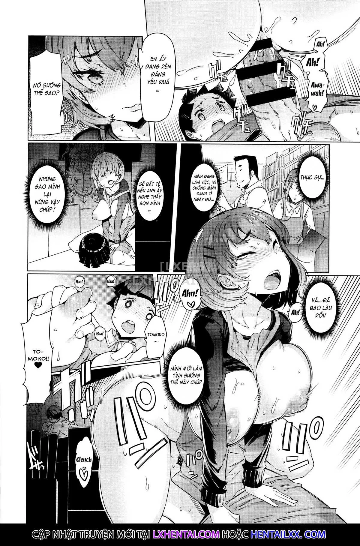 HentaiVN.net - Ảnh 17 - These Housewives Are Too Lewd I Can't Help It! [Hitozuma Ga Ero Sugite Shigoto Ni Naranai!] - Chap 8