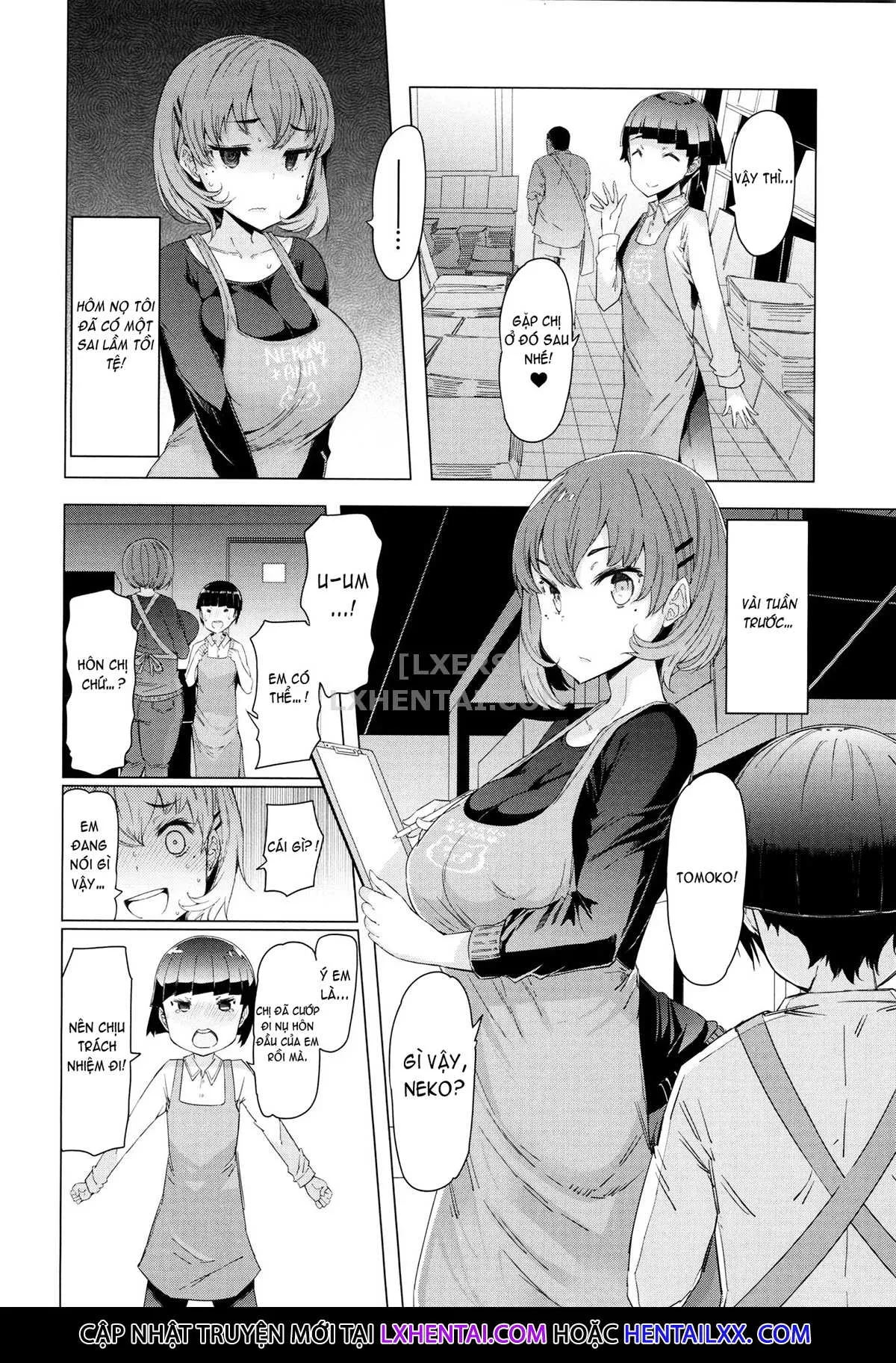 HentaiVN.net - Ảnh 3 - These Housewives Are Too Lewd I Can't Help It! [Hitozuma Ga Ero Sugite Shigoto Ni Naranai!] - Chap 8