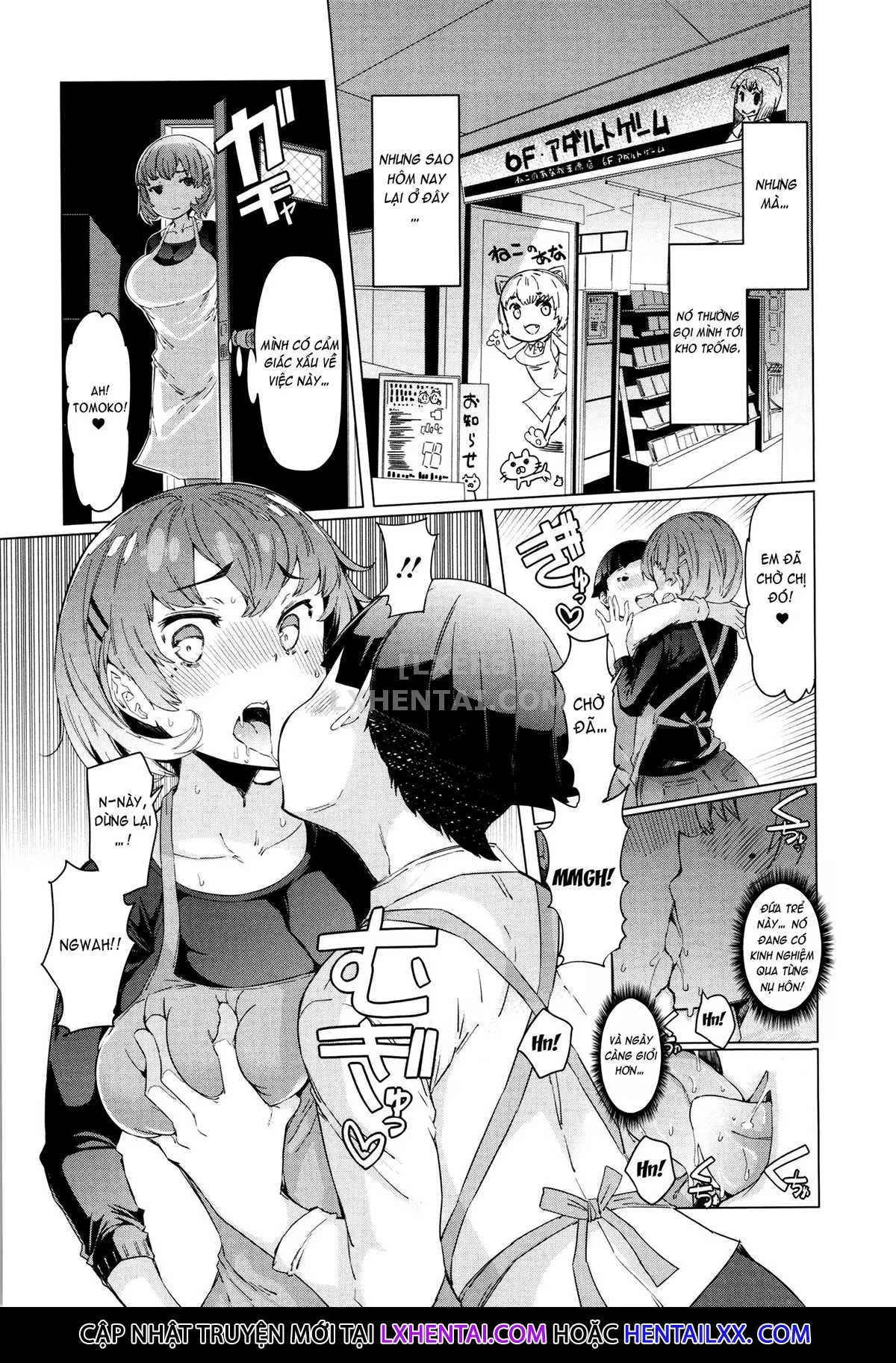 HentaiVN.net - Ảnh 7 - These Housewives Are Too Lewd I Can't Help It! [Hitozuma Ga Ero Sugite Shigoto Ni Naranai!] - Chap 8