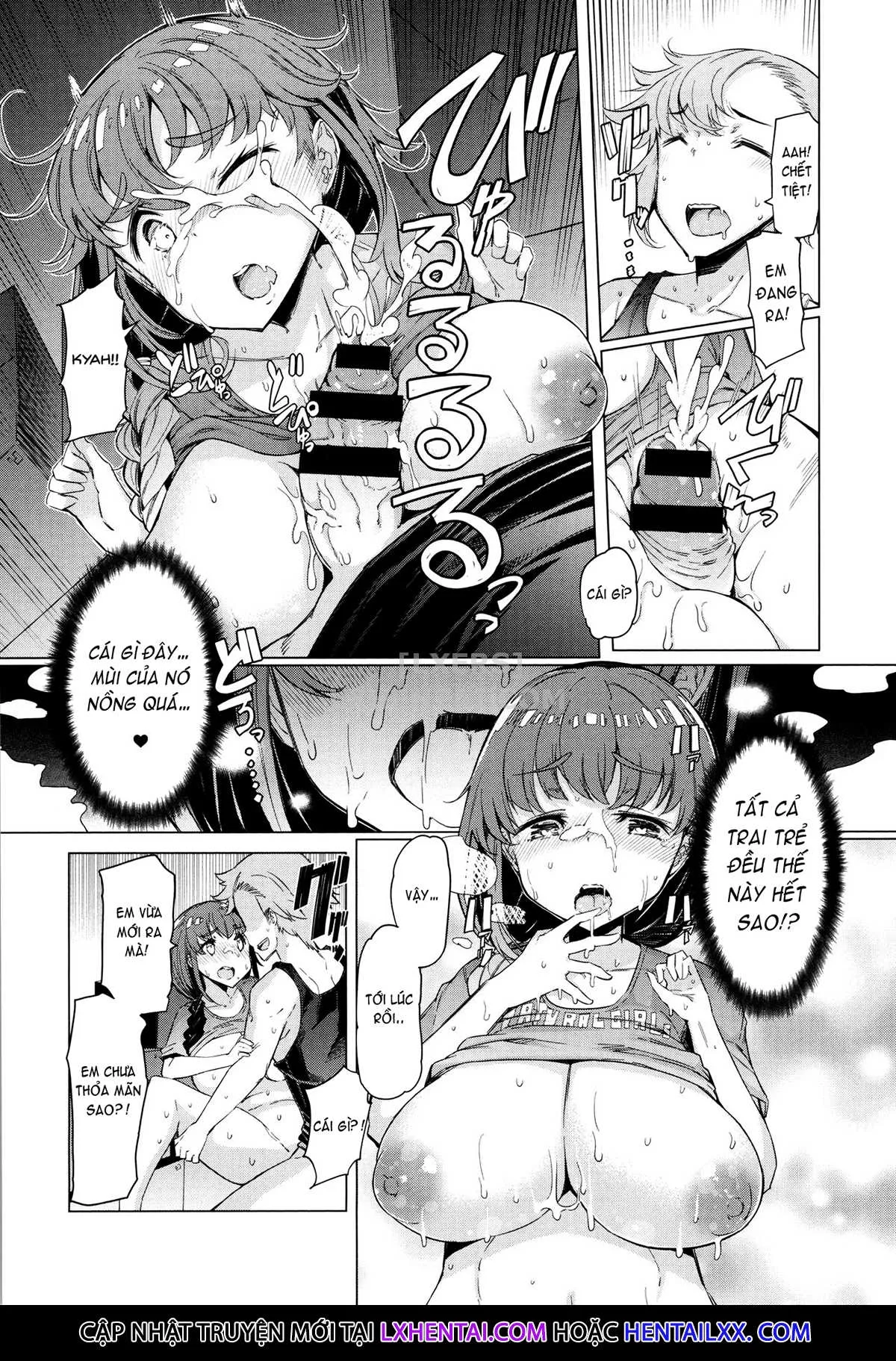 HentaiVN.net - Ảnh 13 - These Housewives Are Too Lewd I Can't Help It! [Hitozuma Ga Ero Sugite Shigoto Ni Naranai!] - Chap 9