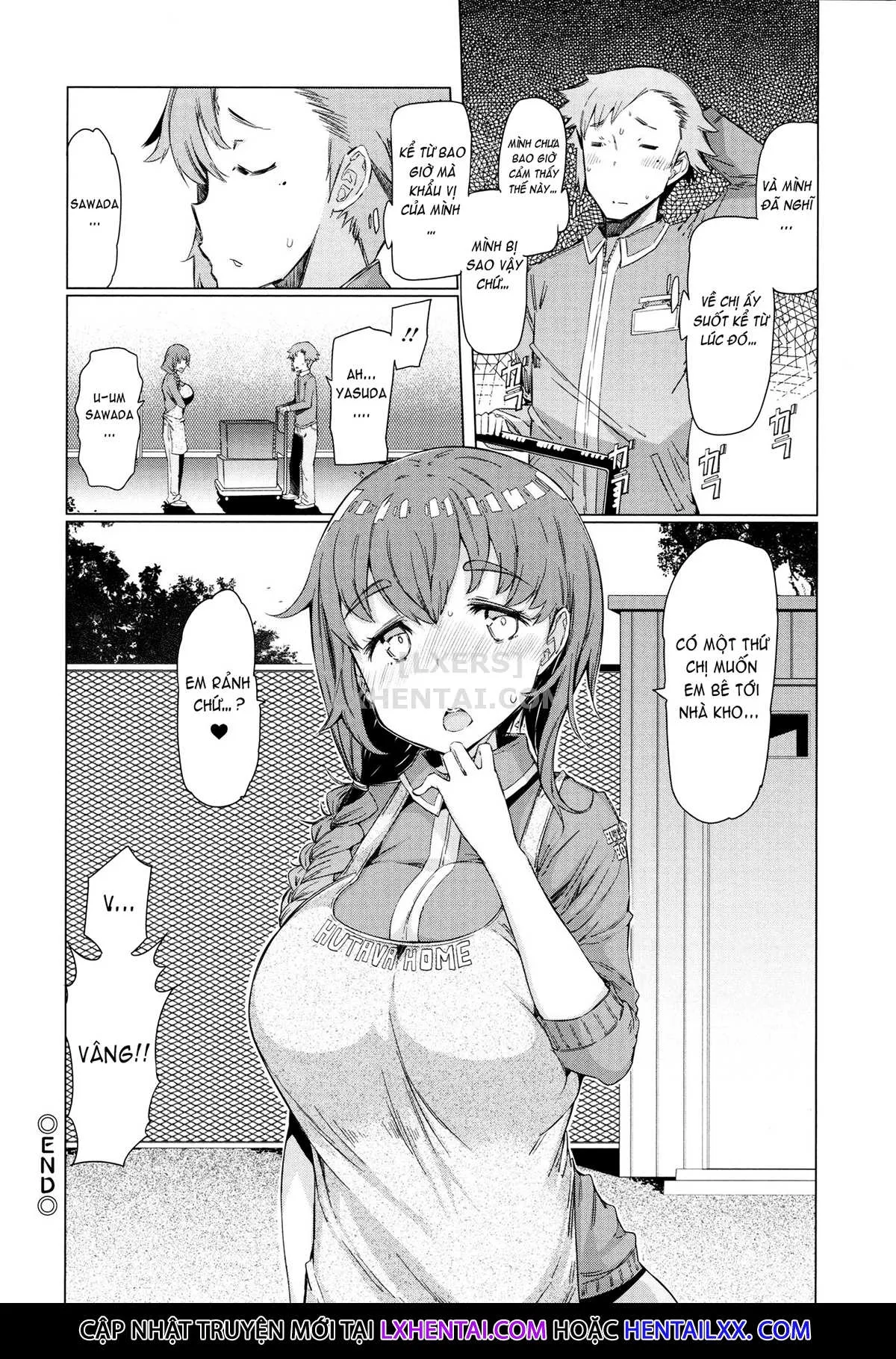 HentaiVN.net - Ảnh 19 - These Housewives Are Too Lewd I Can't Help It! [Hitozuma Ga Ero Sugite Shigoto Ni Naranai!] - Chap 9