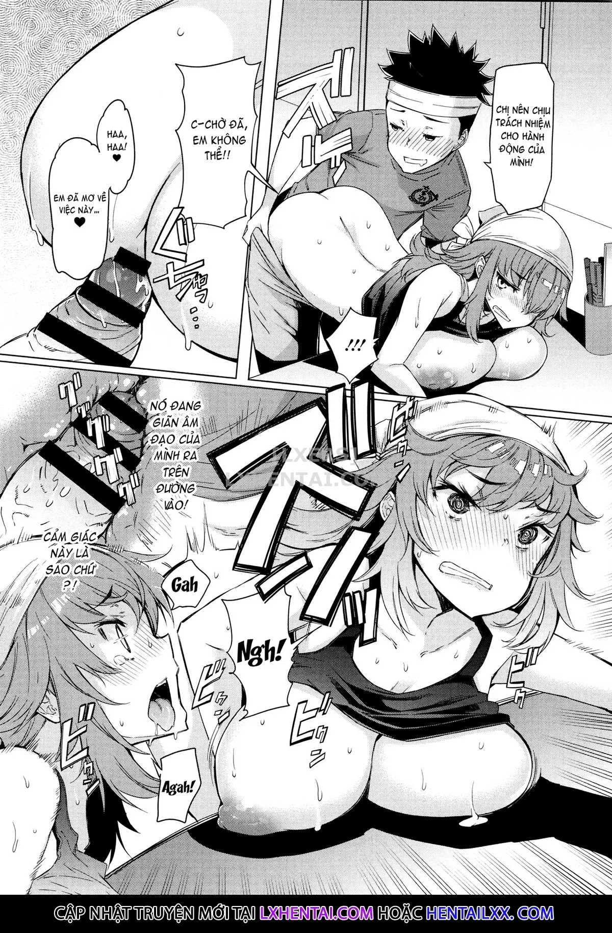 HentaiVN.net - Ảnh 11 - These Housewives Are Too Lewd I Can't Help It! [Hitozuma Ga Ero Sugite Shigoto Ni Naranai!] - Chap 10 - END