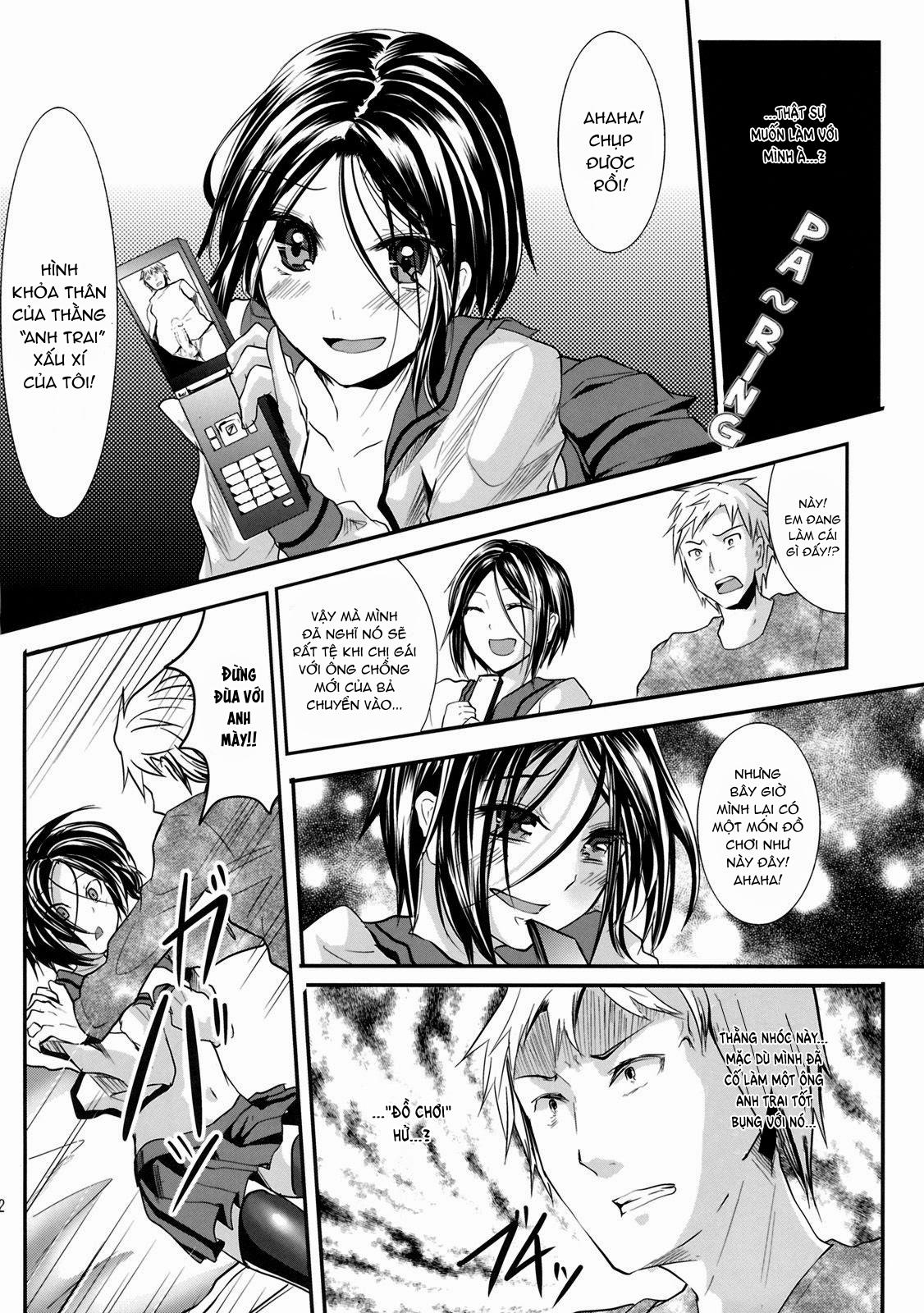 HentaiVN.net - Ảnh 11 - Trap: em vợ - chap 1