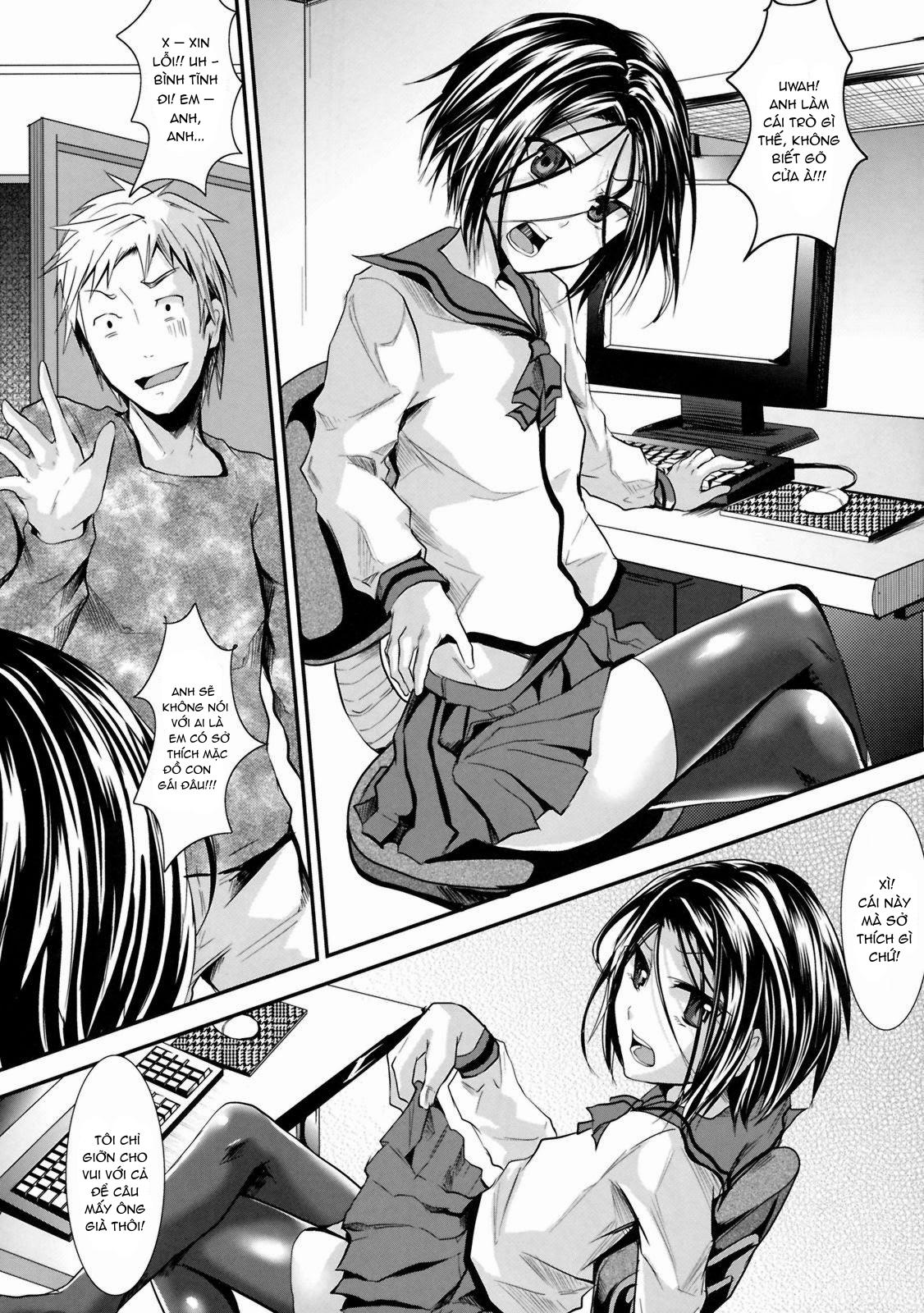 HentaiVN.net - Ảnh 5 - Trap: em vợ - chap 1