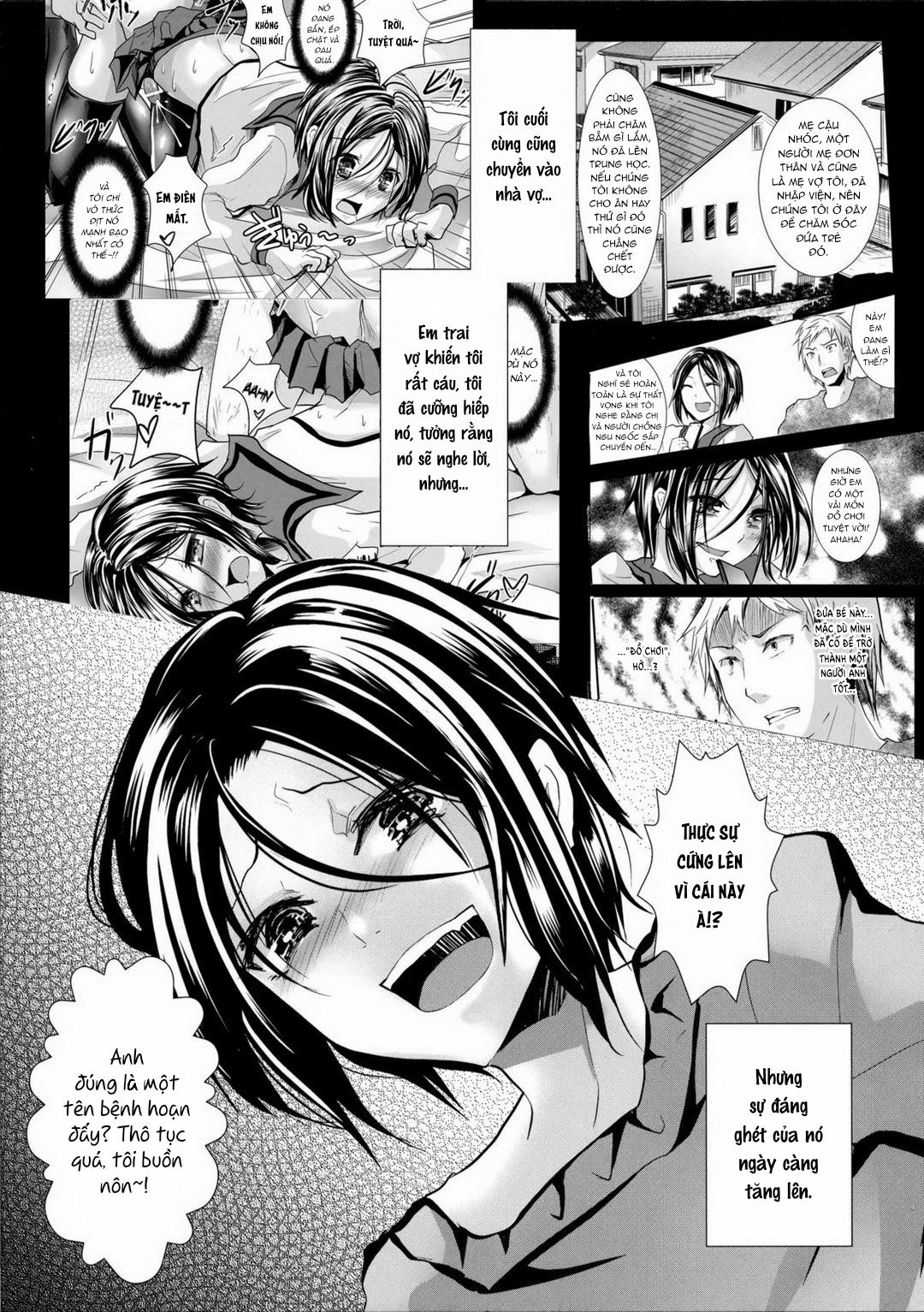 HentaiVN.net - Ảnh 4 - Trap: em vợ - chap 2