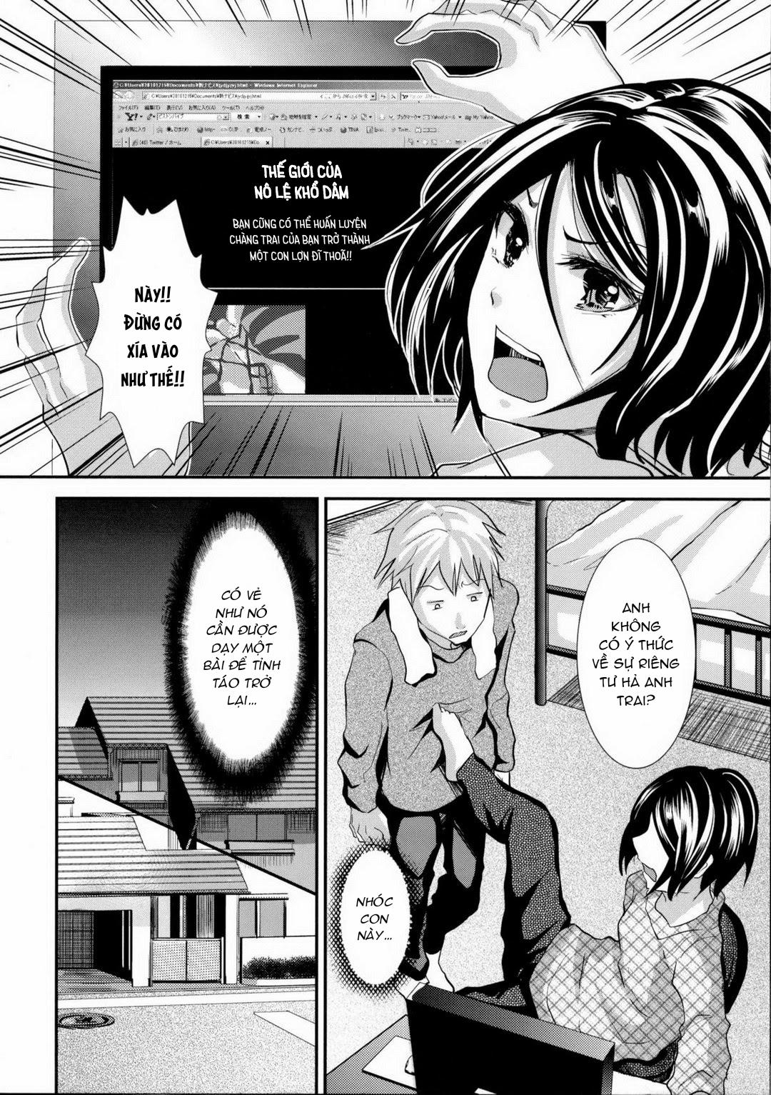 HentaiVN.net - Ảnh 7 - Trap: em vợ - chap 2