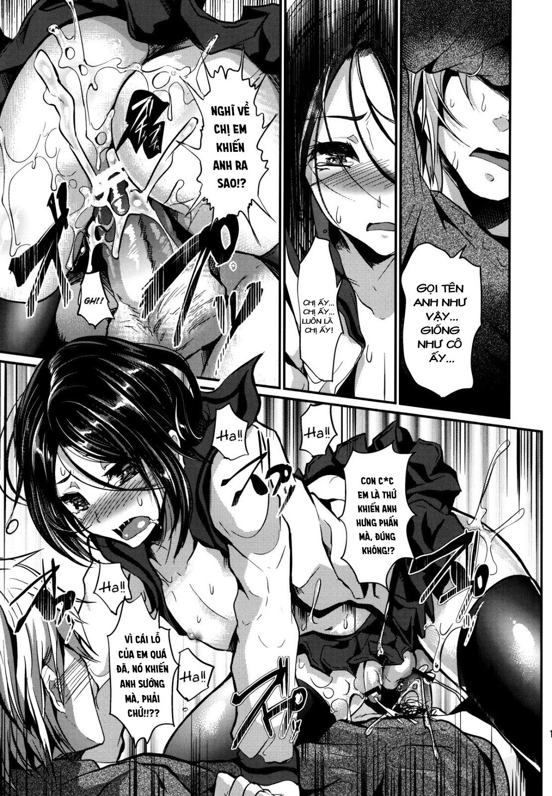 HentaiVN.net - Ảnh 15 - Trap: em vợ - chap 4