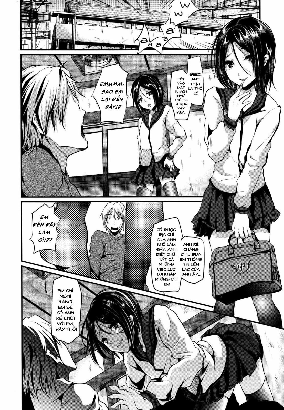 HentaiVN.net - Ảnh 6 - Trap: em vợ - chap 4