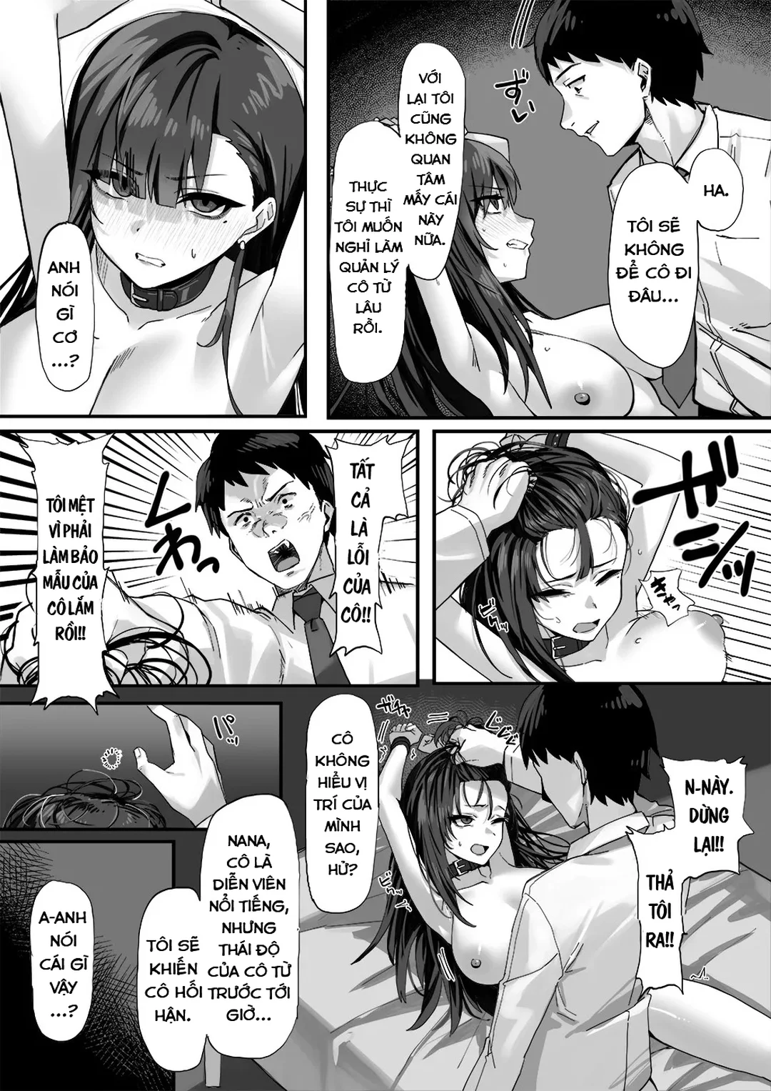 HentaiVN.net - Ảnh 12 - Nữ diễn viên nổi tiếng kiêu ngạo bị nghiệp quật - Oneshot