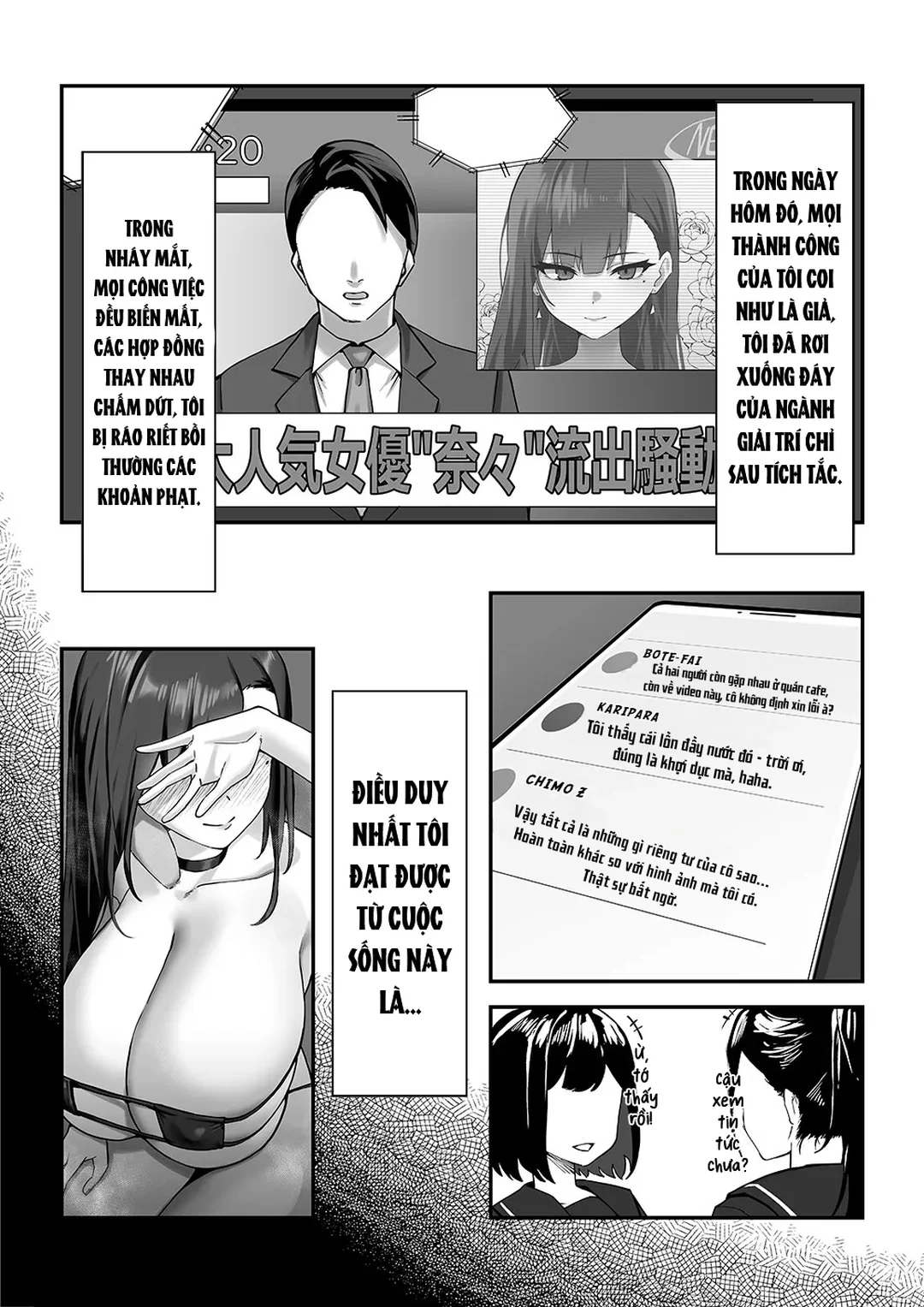 HentaiVN.net - Ảnh 33 - Nữ diễn viên nổi tiếng kiêu ngạo bị nghiệp quật - Oneshot