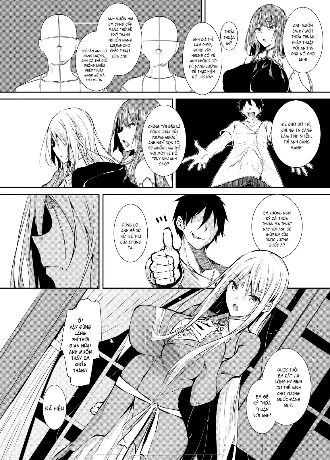 HentaiVN.net - Ảnh 7 - I Became a Mage in Another World [Ore Isekai De Mahoutsukai Ni Naru] - Chap 1