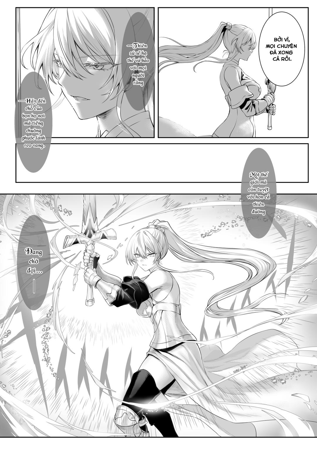 HentaiVN.net - Ảnh 29 - Ikusa Otome to Ikusa Goto - Chap 01A - Nữ thánh kỵ sĩ