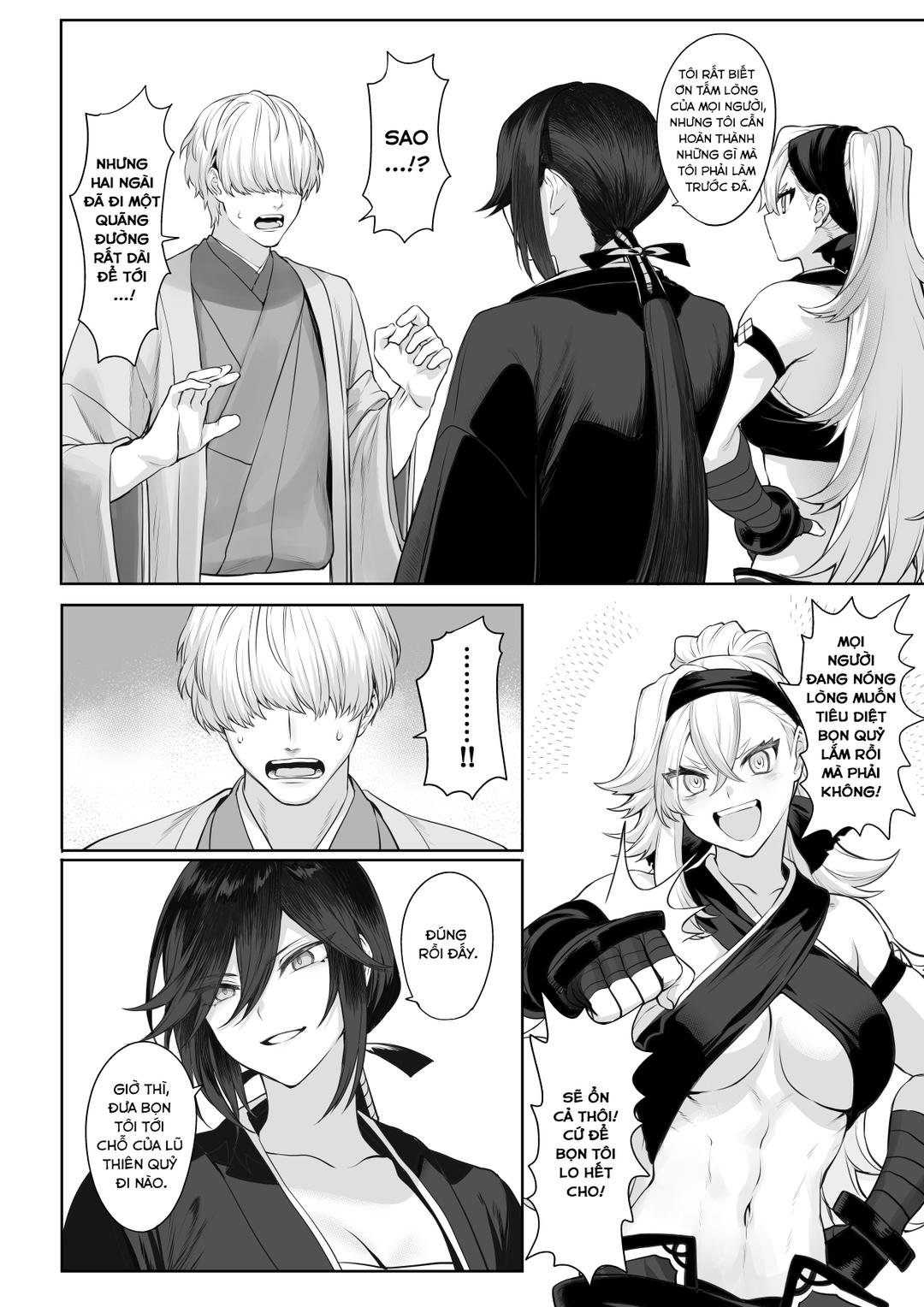 HentaiVN.net - Ảnh 36 - Ikusa Otome to Ikusa Goto - Chap 02A - Nữ Samurai