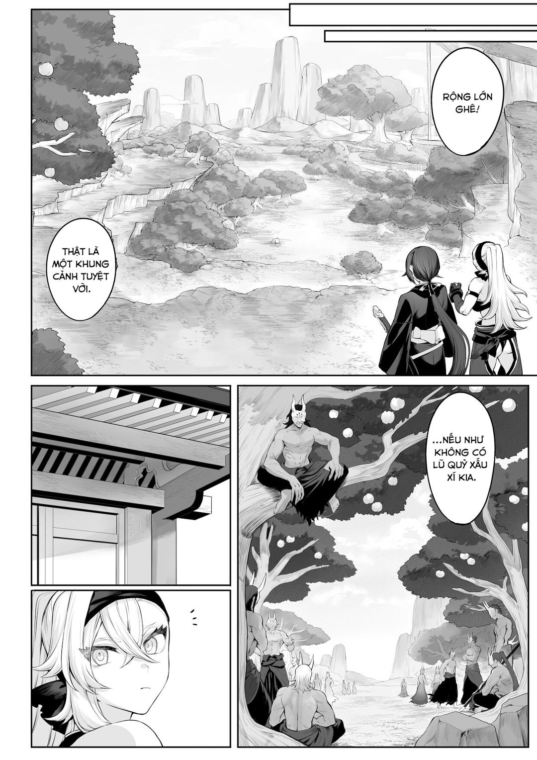 HentaiVN.net - Ảnh 37 - Ikusa Otome to Ikusa Goto - Chap 02A - Nữ Samurai