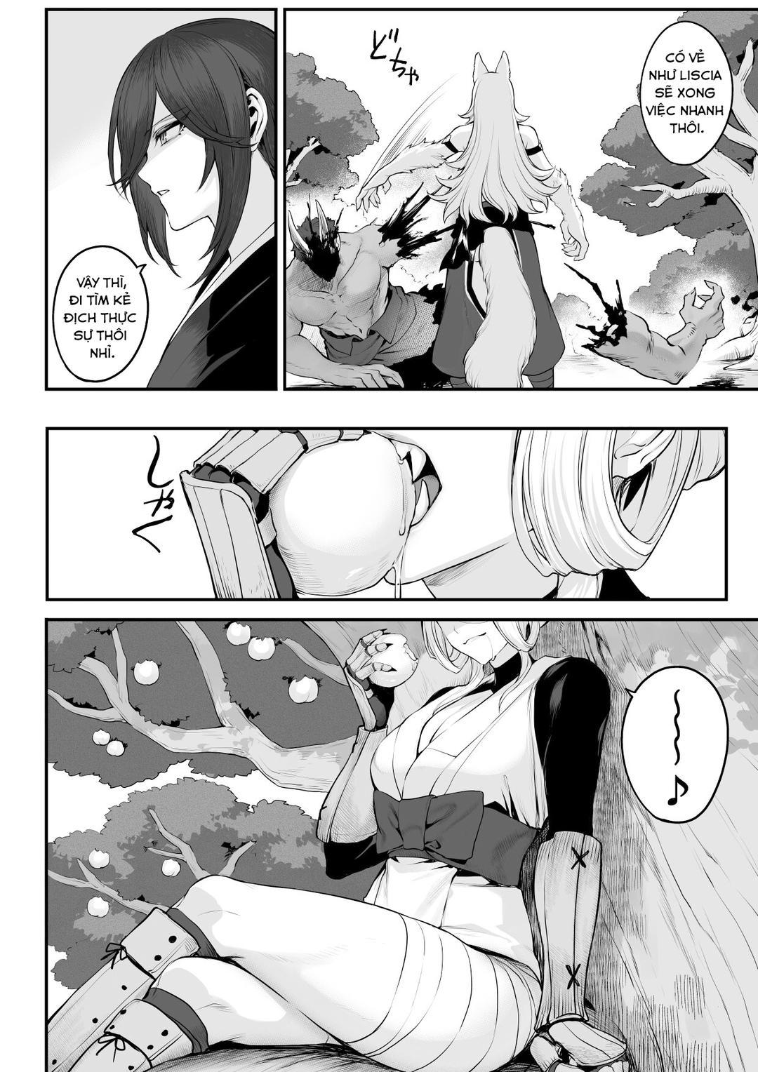 HentaiVN.net - Ảnh 47 - Ikusa Otome to Ikusa Goto - Chap 02A - Nữ Samurai
