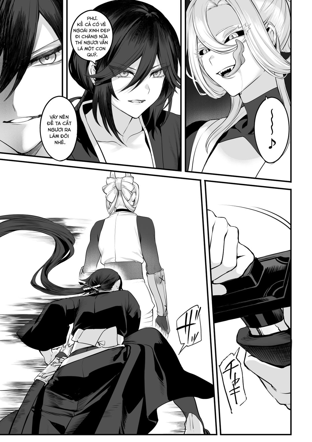 HentaiVN.net - Ảnh 50 - Ikusa Otome to Ikusa Goto - Chap 02A - Nữ Samurai
