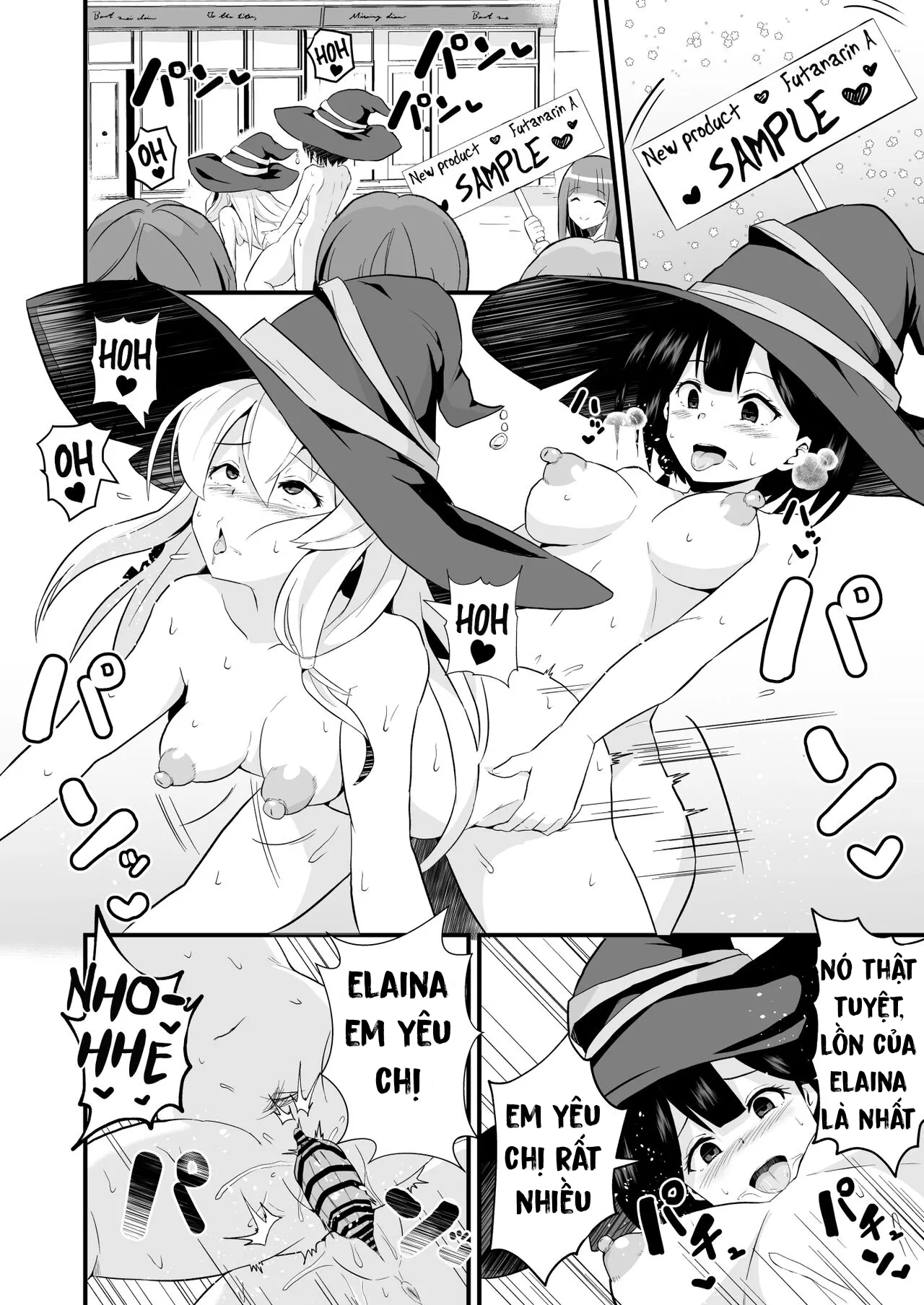 HentaiVN.net - Ảnh 17 - Elaina ở vùng đất của hạnh phúc - chap 1