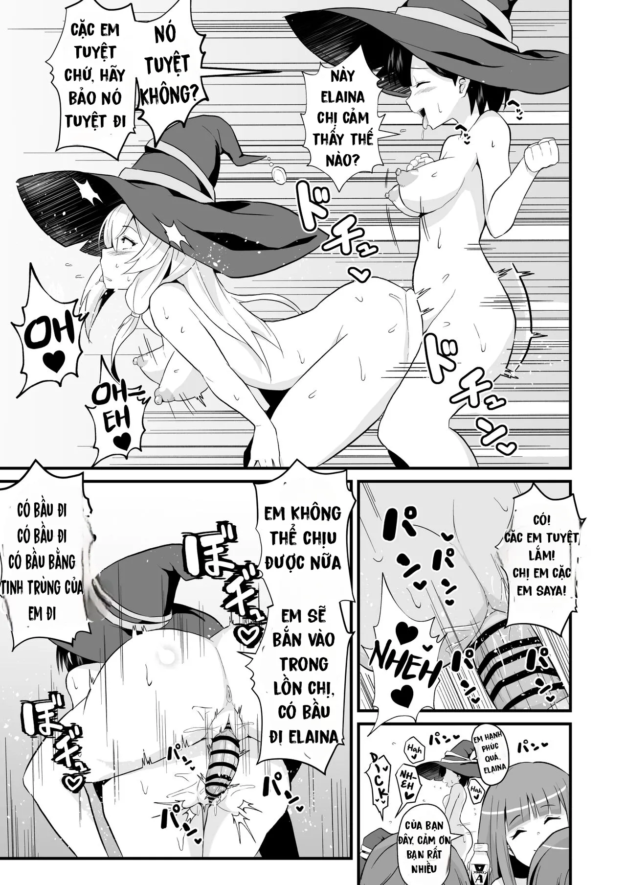 HentaiVN.net - Ảnh 18 - Elaina ở vùng đất của hạnh phúc - chap 1