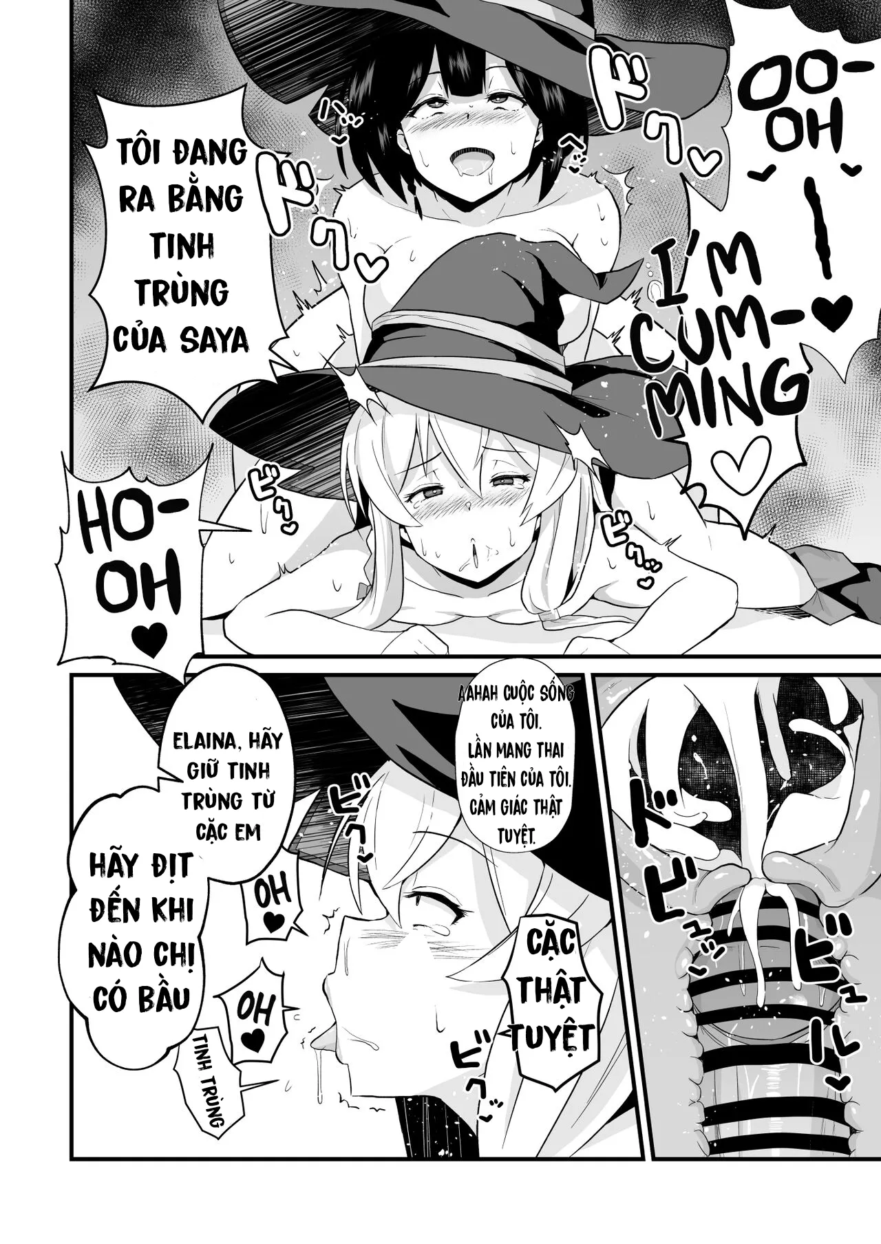HentaiVN.net - Ảnh 19 - Elaina ở vùng đất của hạnh phúc - chap 1