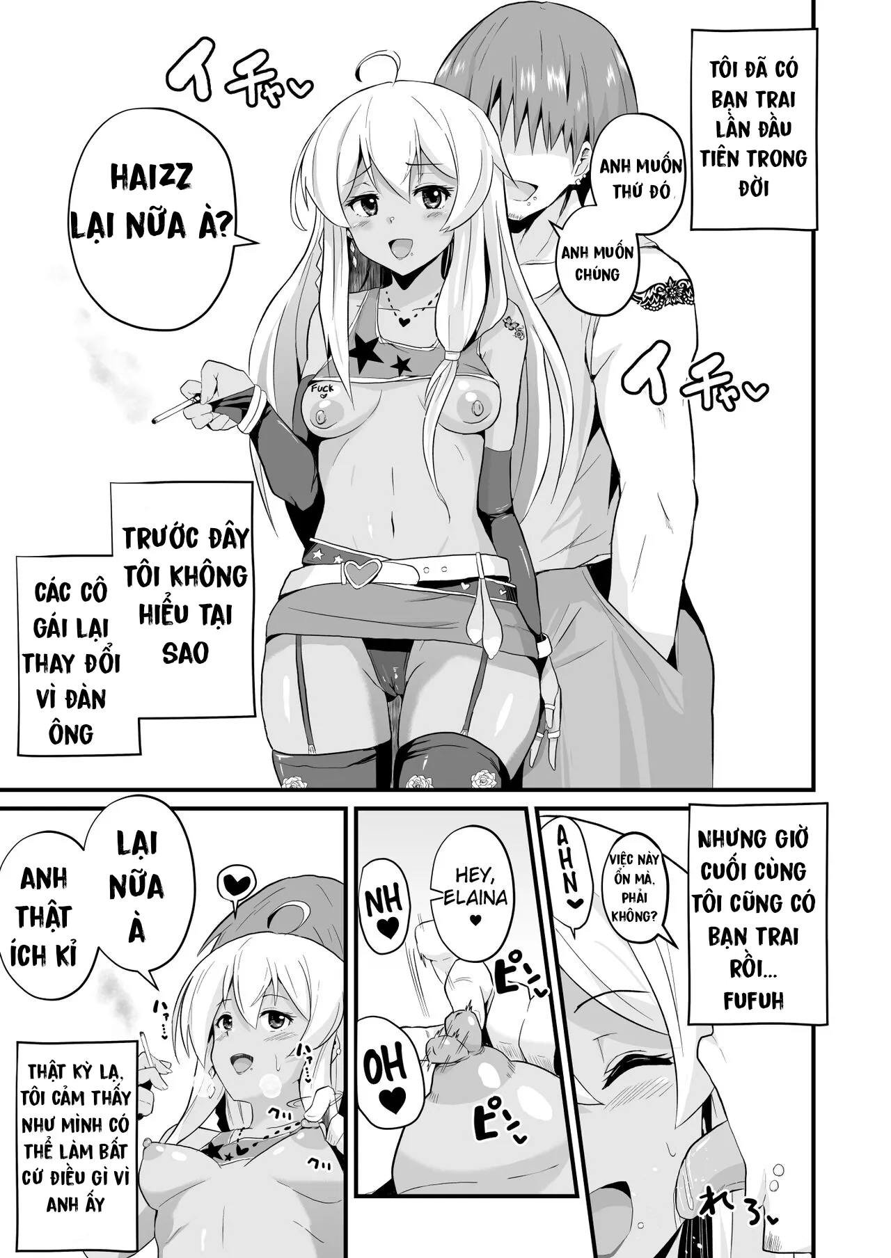 HentaiVN.net - Ảnh 22 - Elaina ở vùng đất của hạnh phúc - chap 1