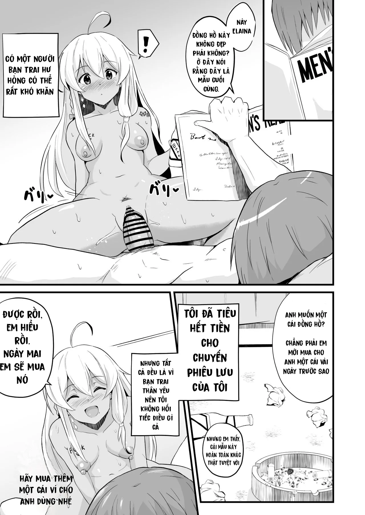 HentaiVN.net - Ảnh 23 - Elaina ở vùng đất của hạnh phúc - chap 1