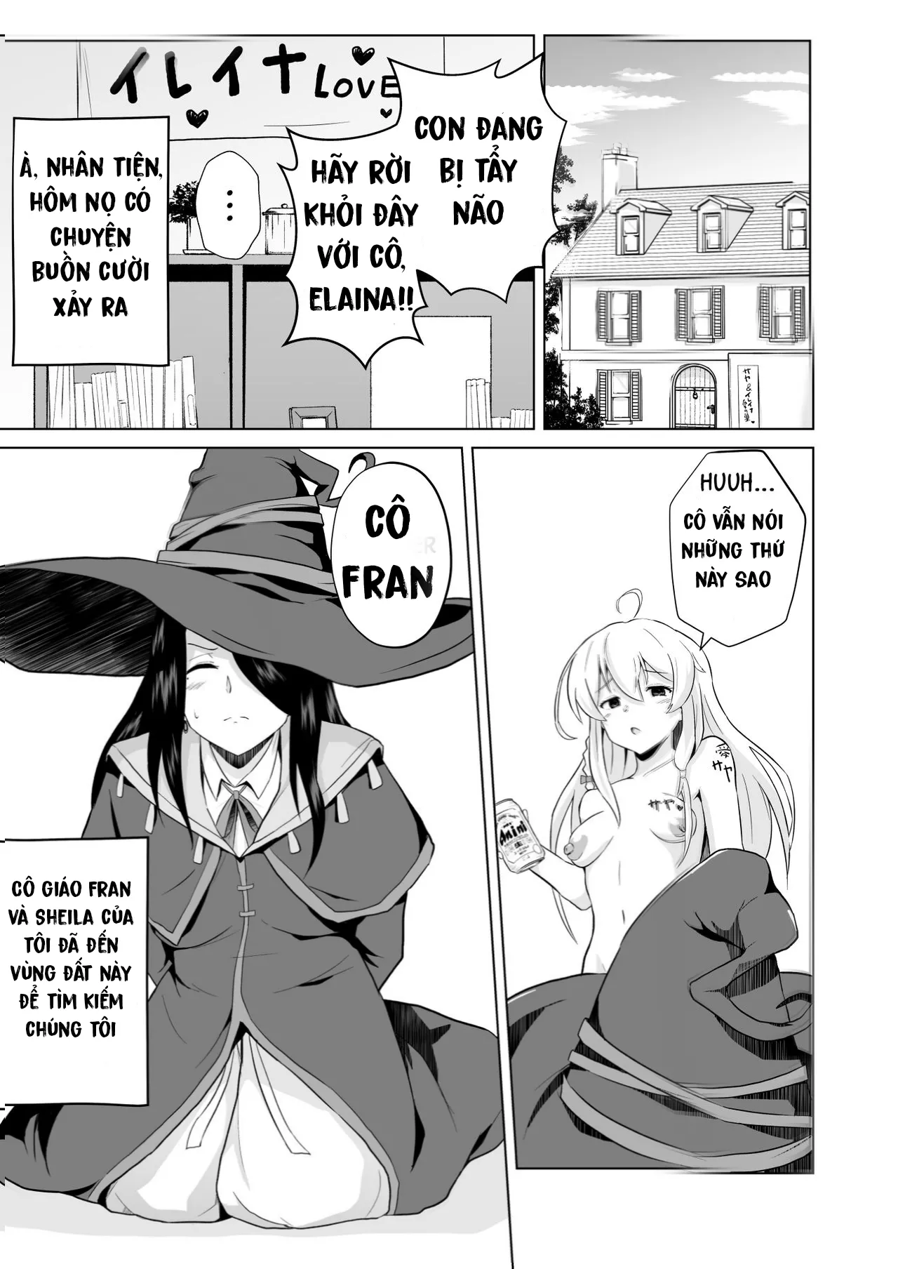 HentaiVN.net - Ảnh 30 - Elaina ở vùng đất của hạnh phúc - chap 1