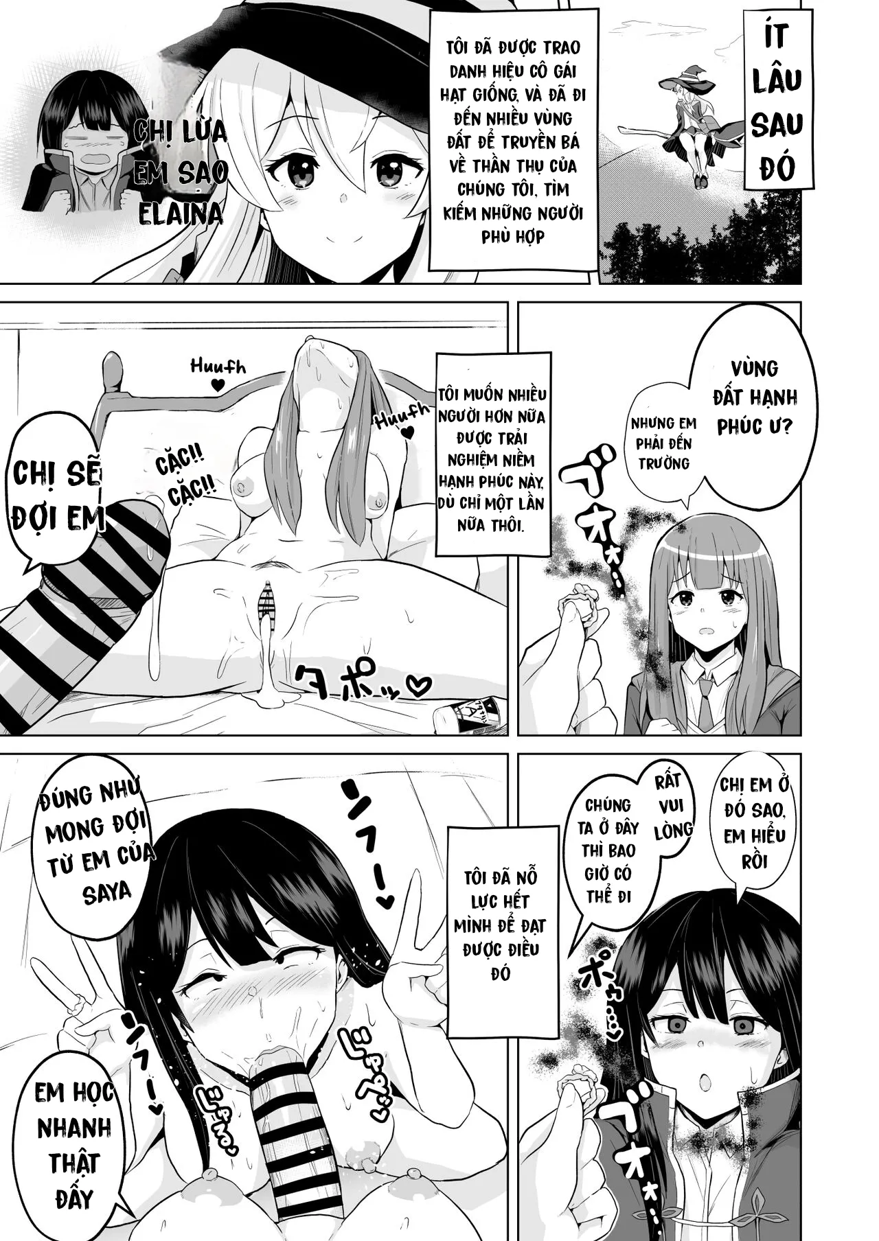 HentaiVN.net - Ảnh 38 - Elaina ở vùng đất của hạnh phúc - chap 1