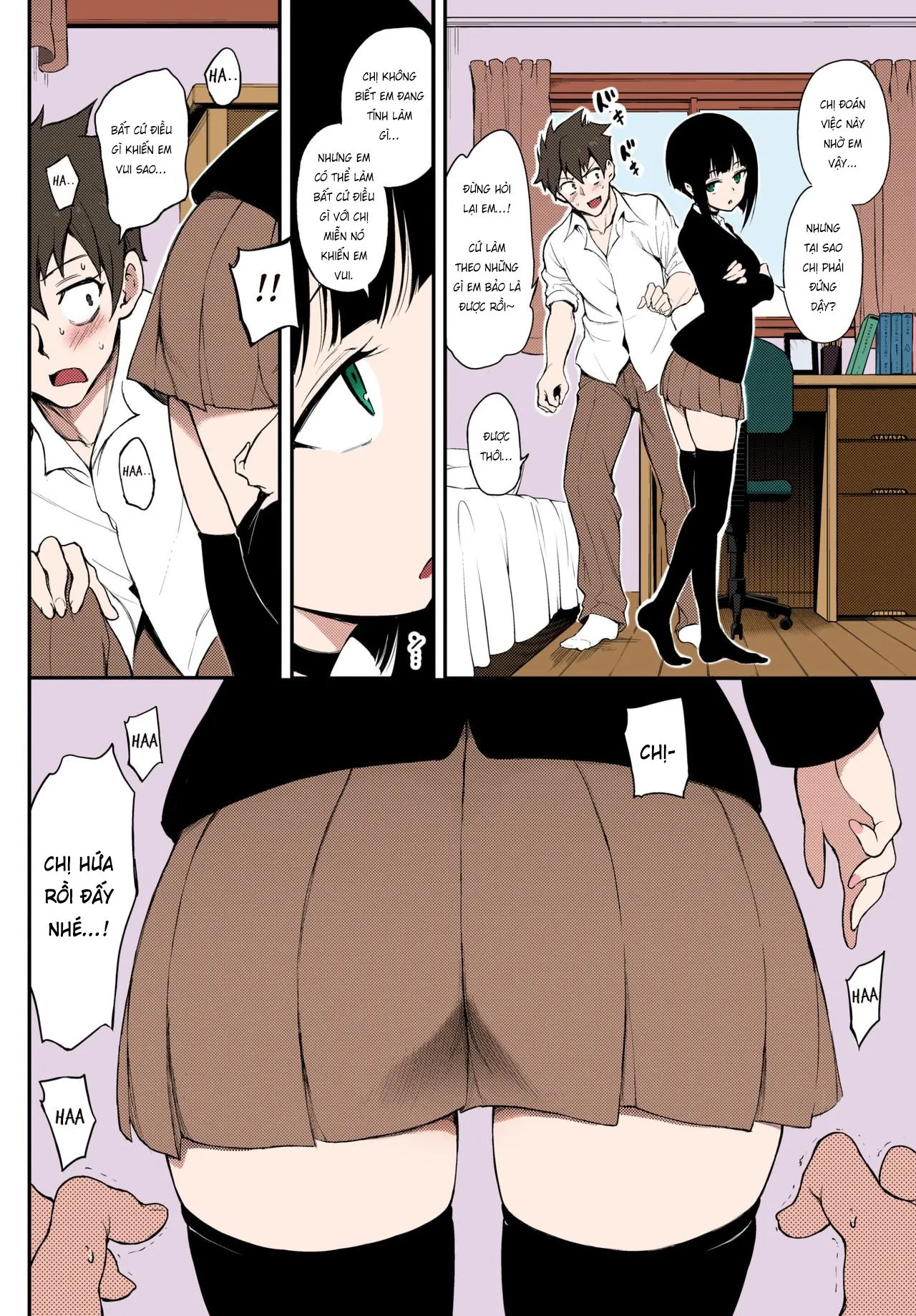 HentaiVN.net - Ảnh 5 - Senpai Lạnh Lùng ❤ [Refined Senpai ❤] - Chap 1: Full color
