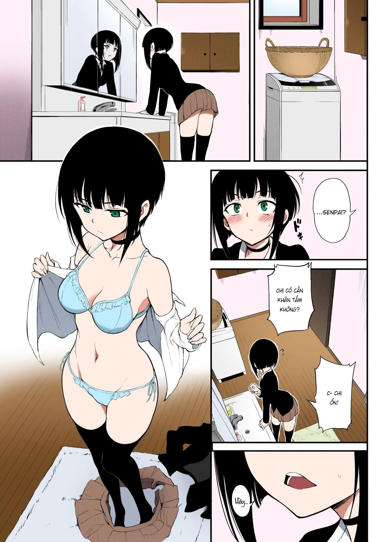 HentaiVN.net - Ảnh 4 - Senpai Lạnh Lùng ❤ [Refined Senpai ❤] - Chap 2 Full màu